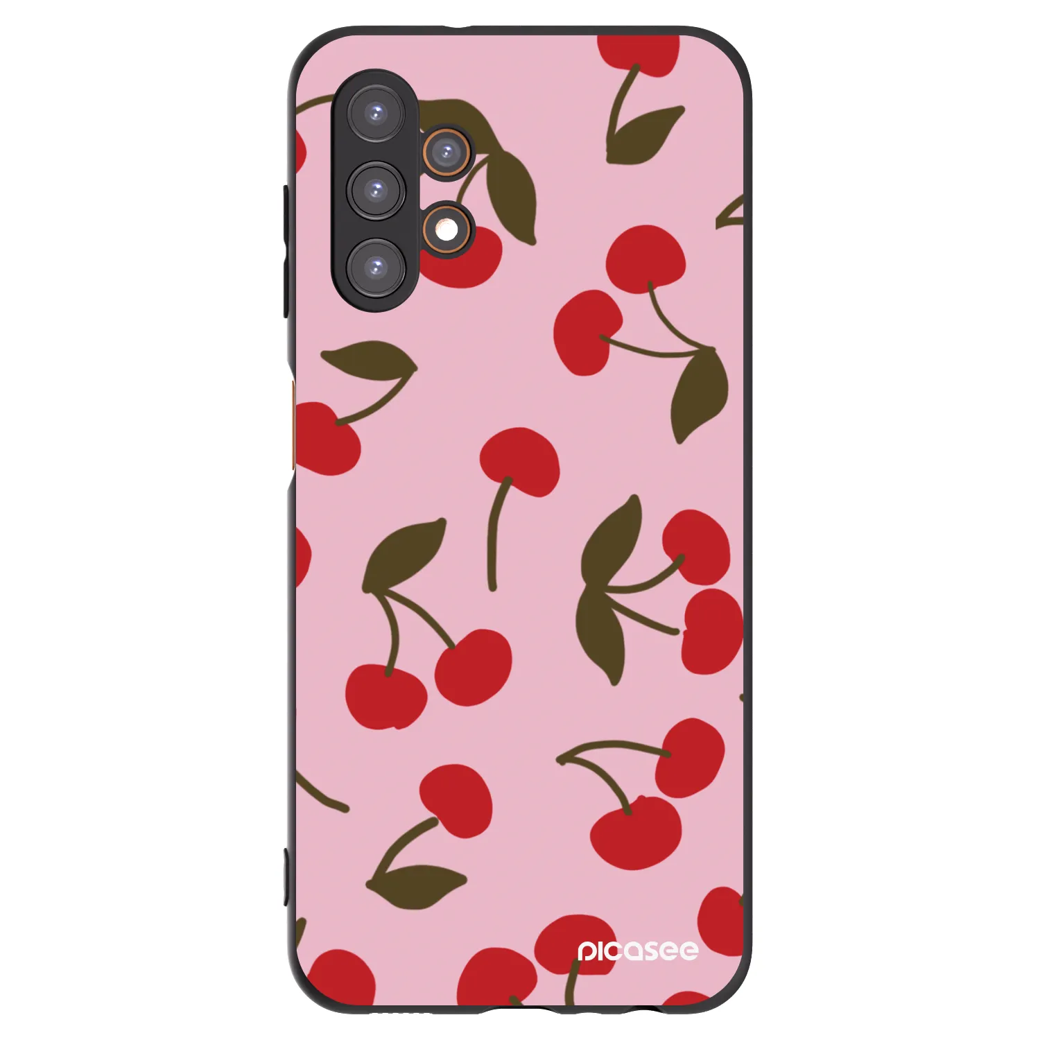 Picasee husă neagră din silicon pentru Samsung Galaxy A13 4G A135 - Cherry