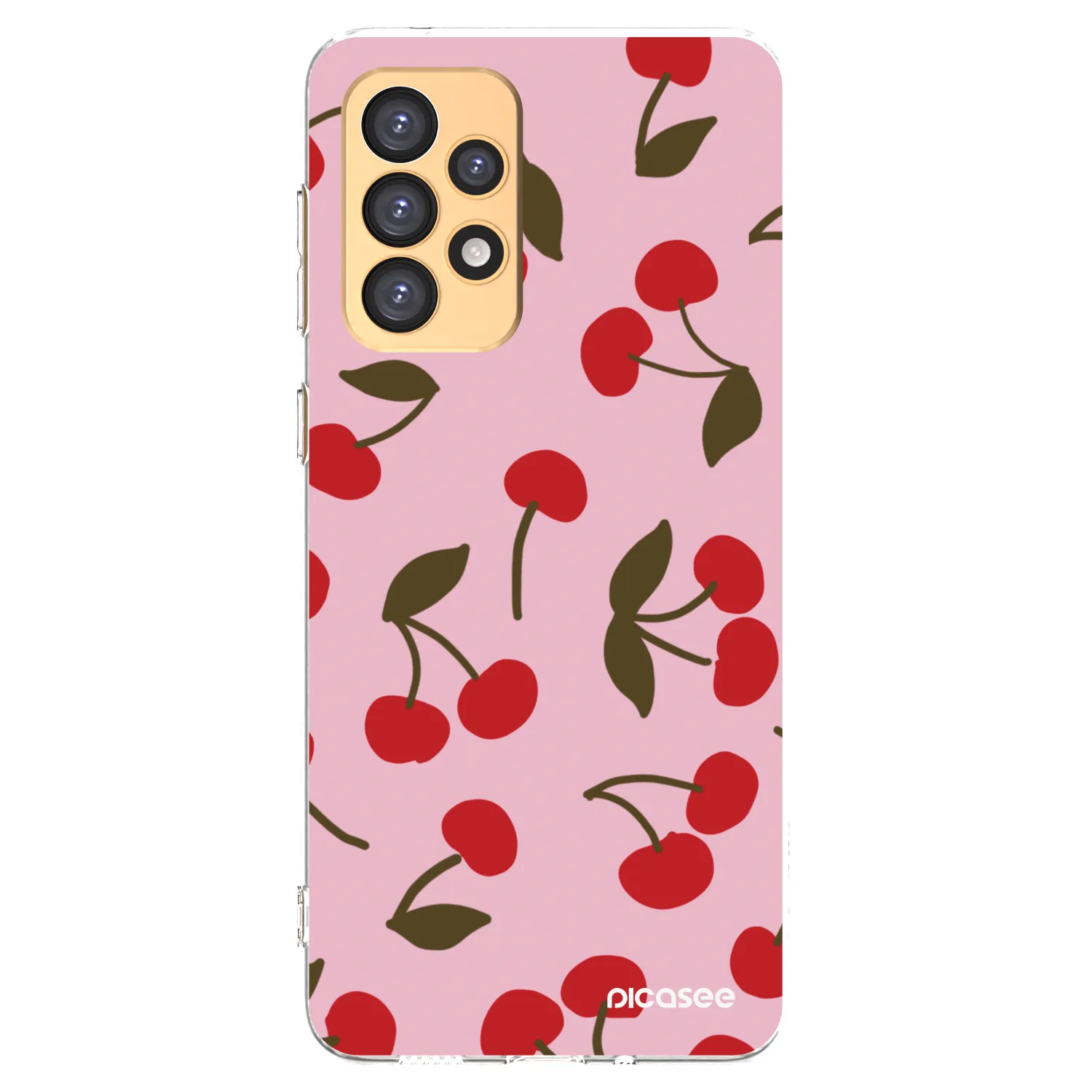 Picasee husă transparentă din silicon pentru Samsung Galaxy A33 5G A336 - Cherry