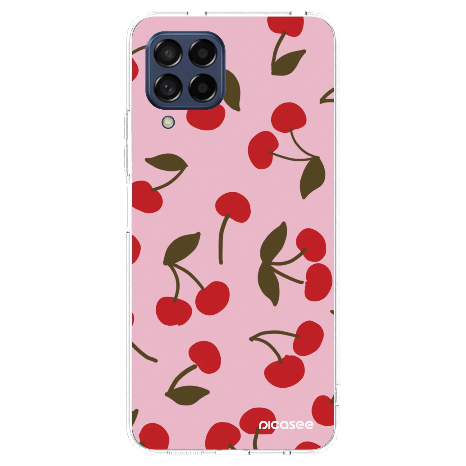 Picasee husă transparentă din silicon pentru Samsung Galaxy M53 5G - Cherry