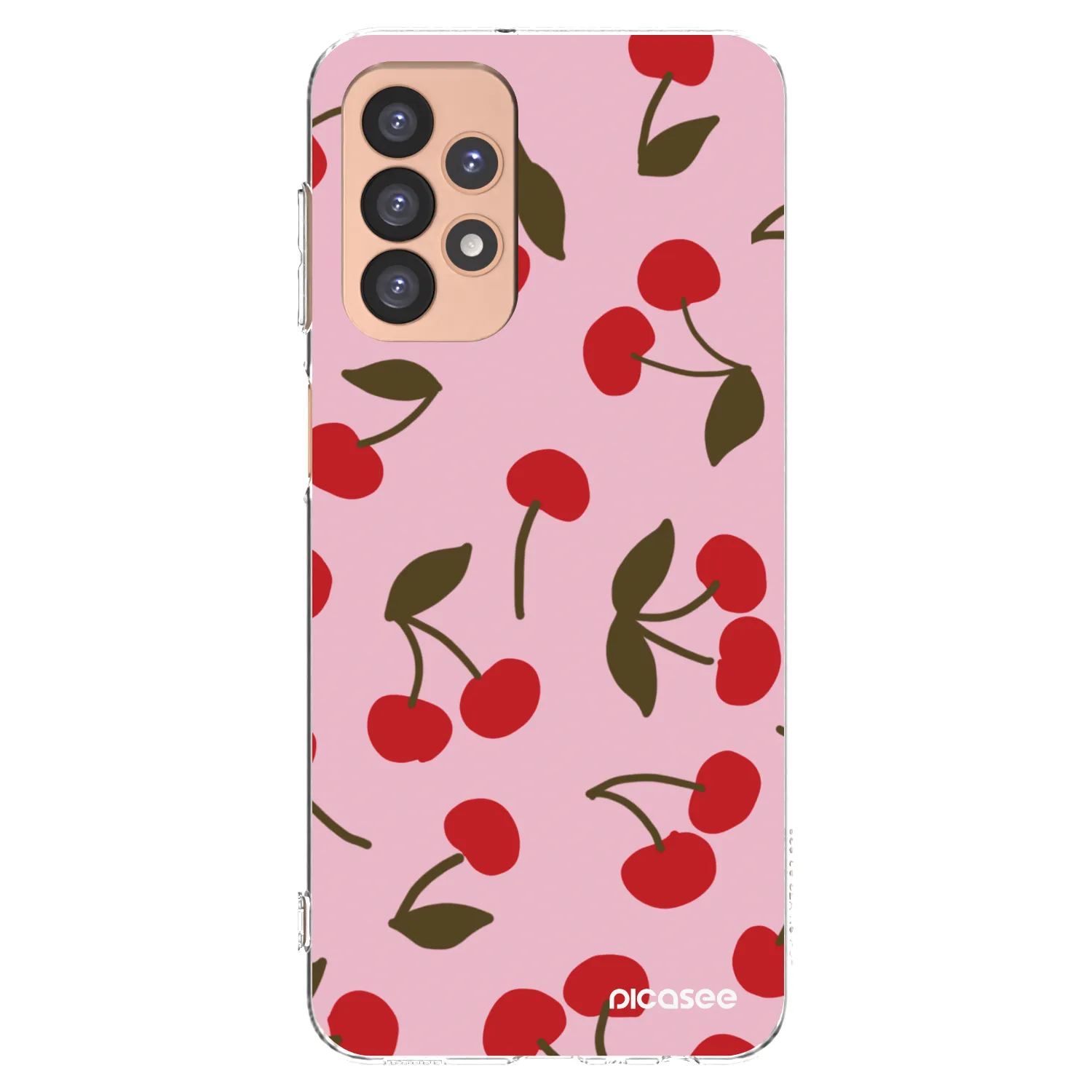 Picasee husă transparentă din silicon pentru Samsung Galaxy A23 A236B 5G - Cherry