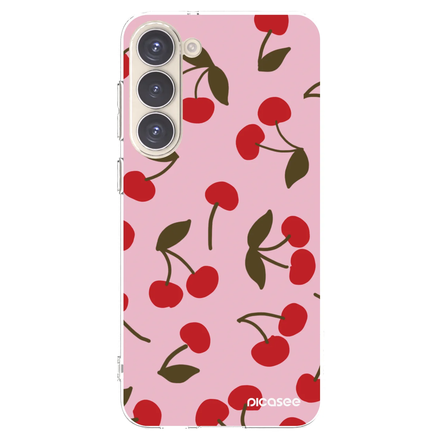 Picasee husă transparentă din silicon pentru Samsung Galaxy S23+ 5G - Cherry