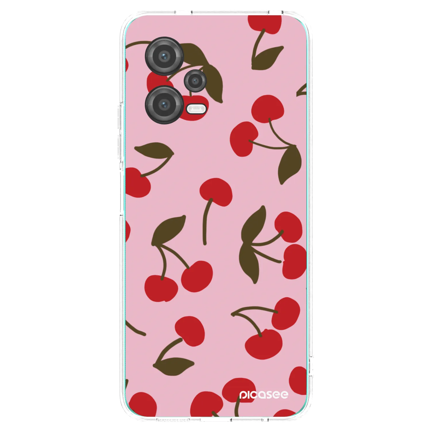 Picasee husă transparentă din silicon pentru Xiaomi Poco X5 - Cherry