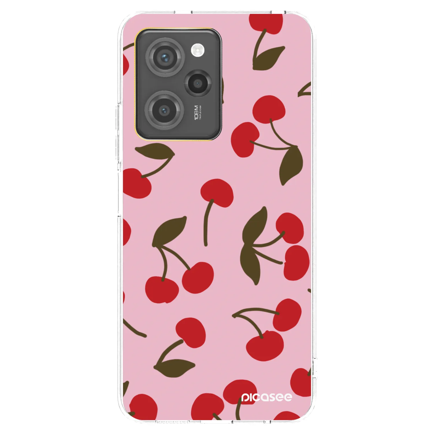 Picasee husă transparentă din silicon pentru Xiaomi Poco X5 Pro - Cherry