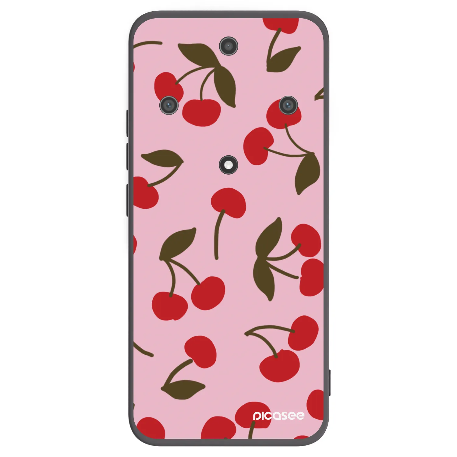 Picasee husă neagră din silicon pentru Honor Magic5 Lite 5G - Cherry
