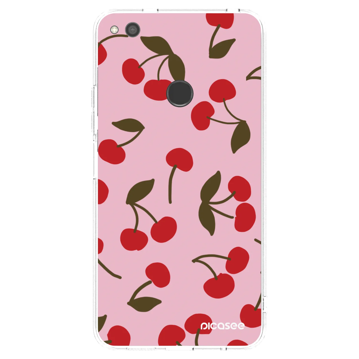 Picasee husă transparentă din silicon pentru Huawei P9 Lite 2017 - Cherry