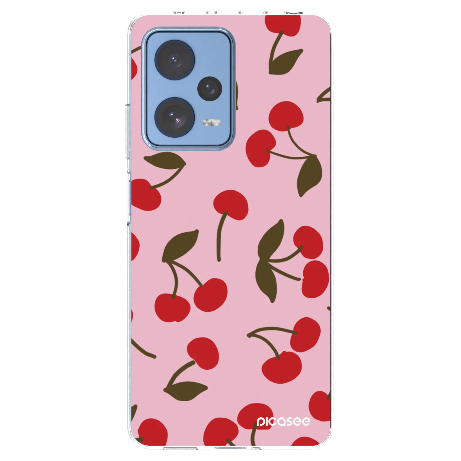 Picasee husă transparentă din silicon pentru Xiaomi Redmi Note 12 Pro 5G - Cherry