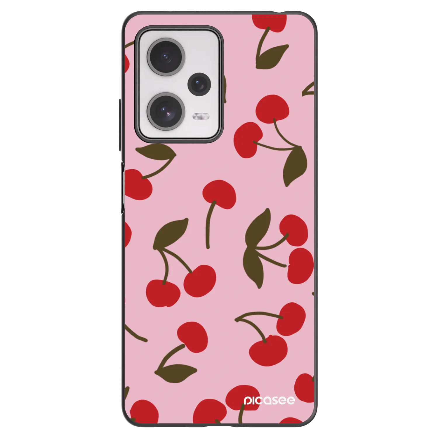 Picasee husă neagră din silicon pentru Xiaomi Redmi Note 12 Pro+ 5G - Cherry