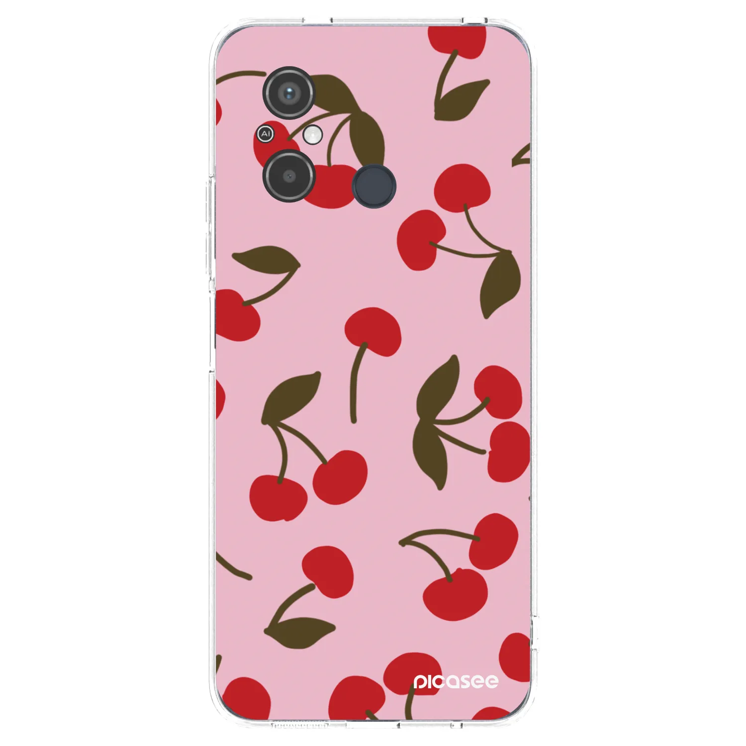 Picasee husă transparentă din silicon pentru Xiaomi Redmi 12C - Cherry