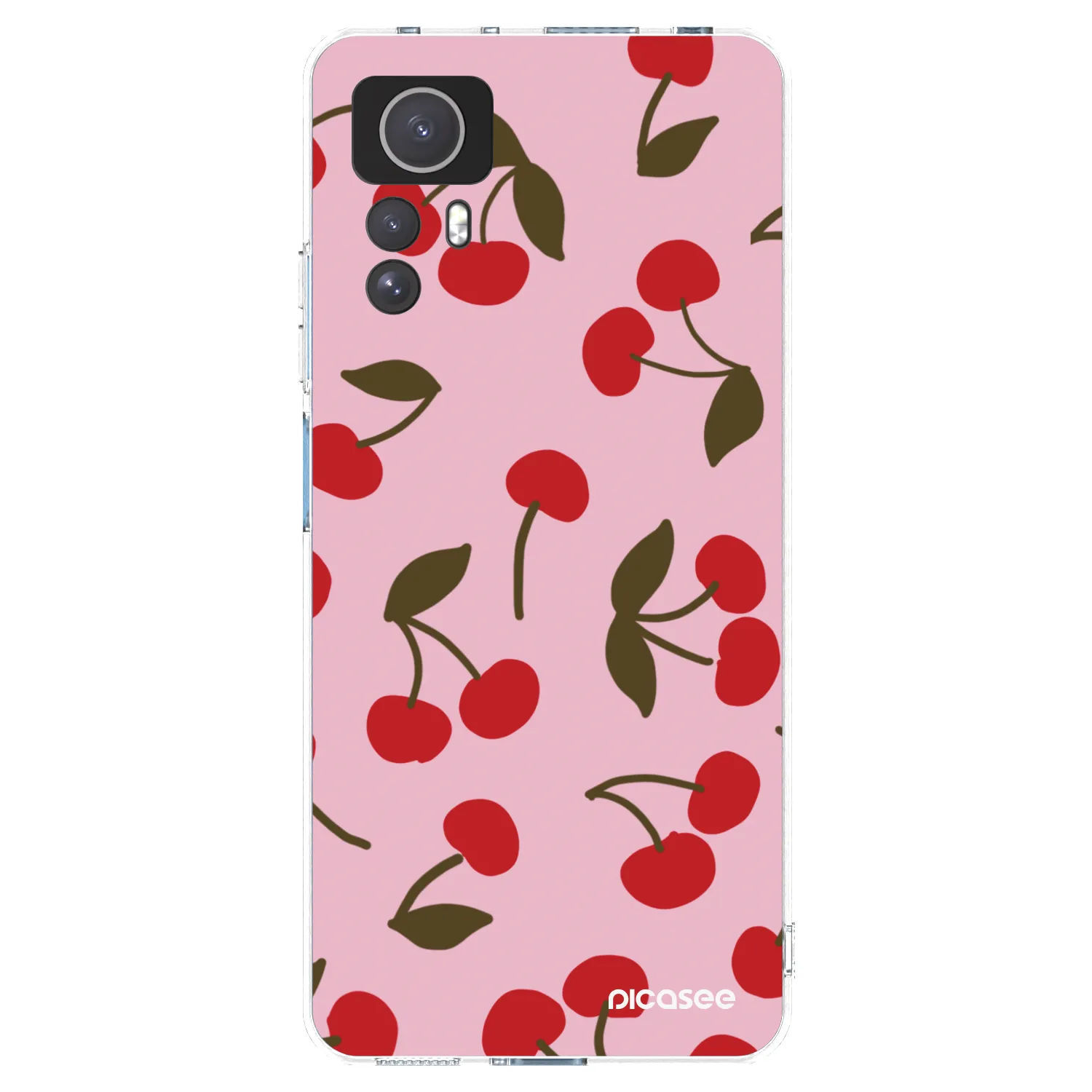 Picasee husă transparentă din silicon pentru Xiaomi Redmi Note 12S - Cherry