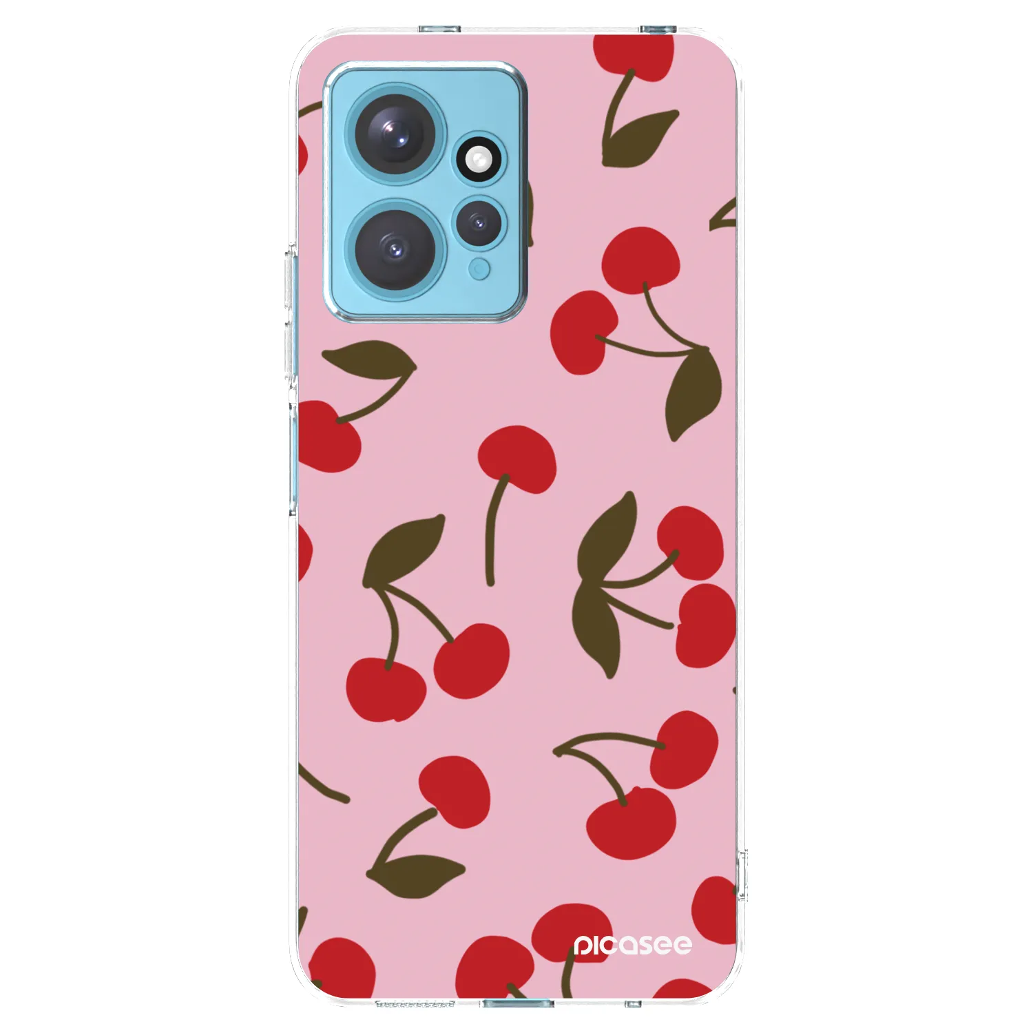 Picasee husă transparentă din silicon pentru Xiaomi Redmi Note 12 4G - Cherry