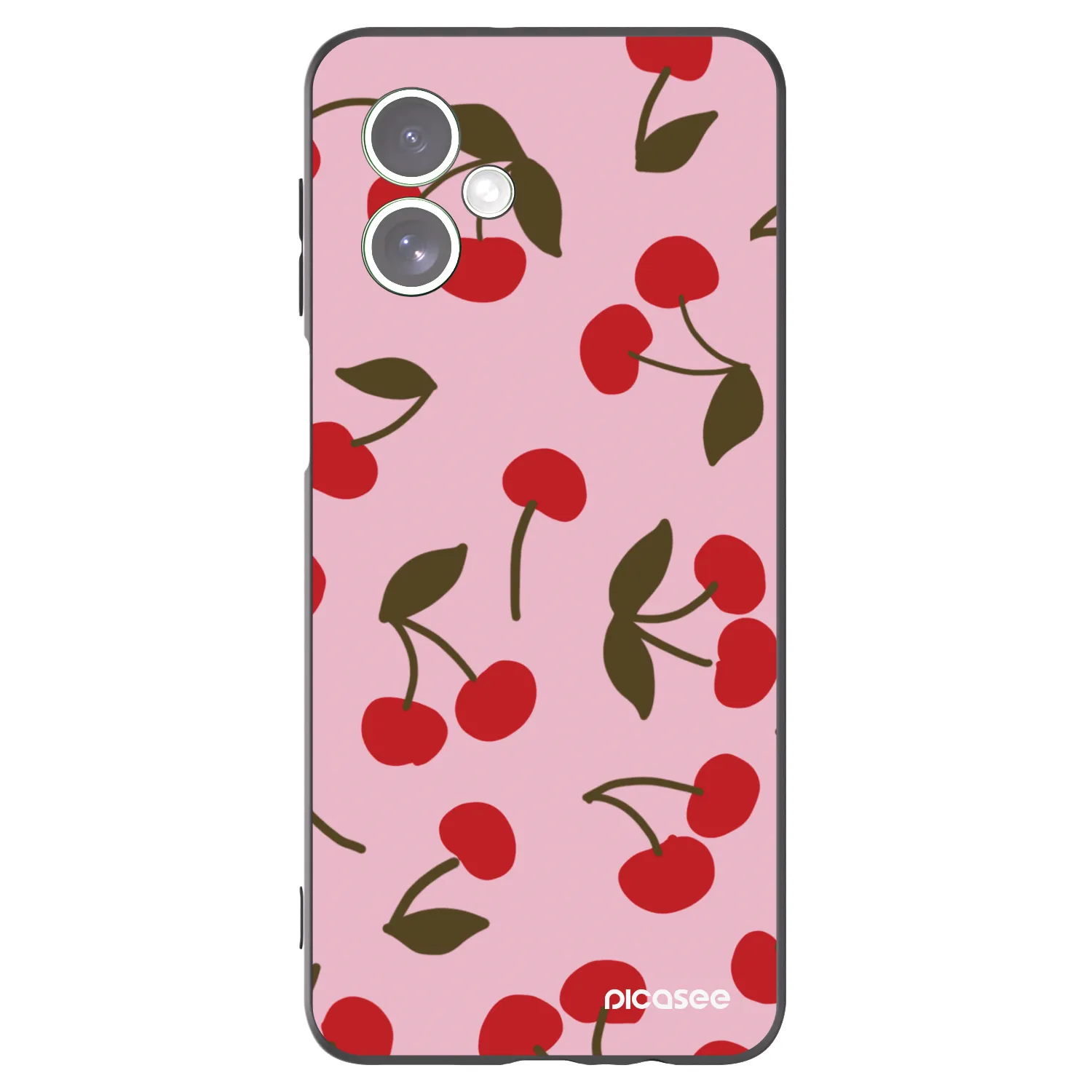 Picasee husă neagră din silicon pentru Motorola Moto G54 5G - Cherry