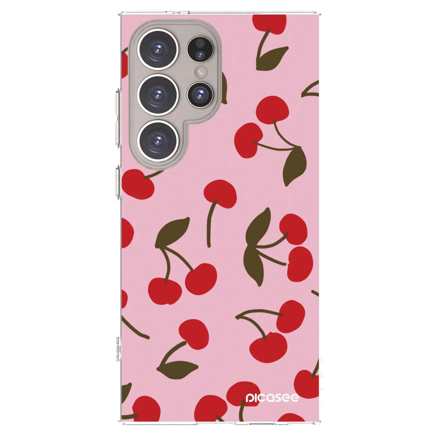 Picasee husă transparentă din silicon pentru Samsung Galaxy S24 Ultra S928B 5G - Cherry