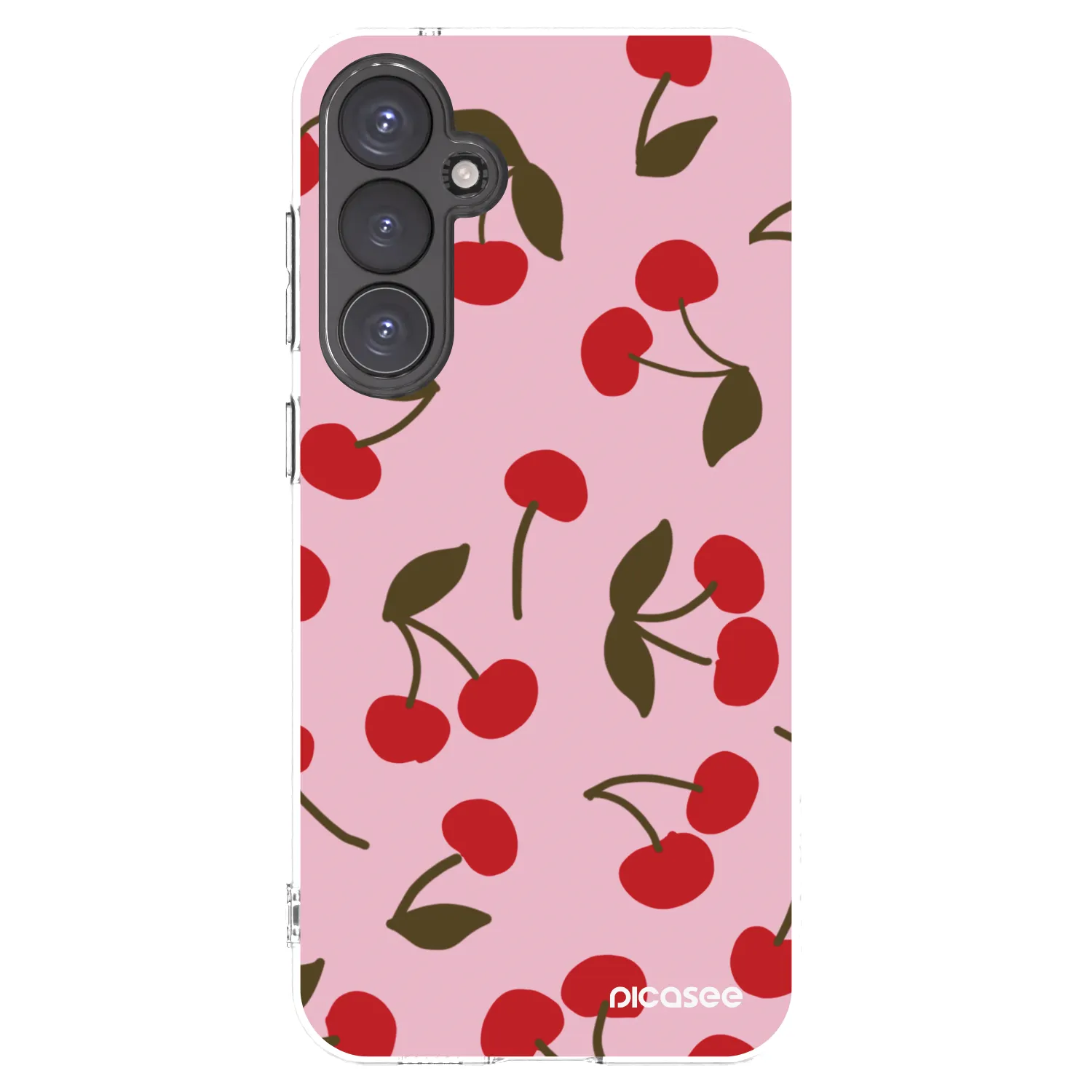 Picasee husă transparentă din silicon pentru Samsung Galaxy S23 FE S711B - Cherry