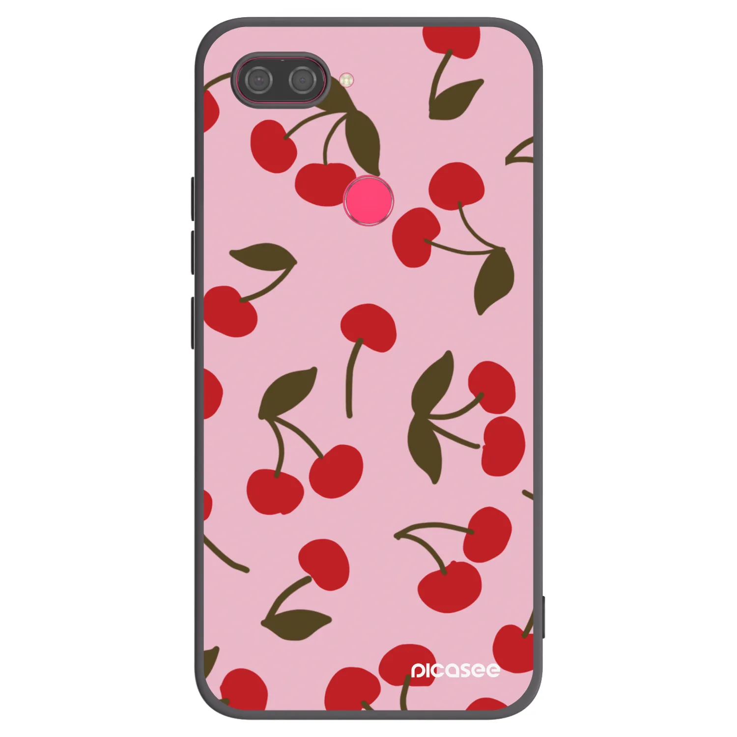 Picasee husă neagră din silicon pentru Xiaomi Mi 8 Lite - Cherry