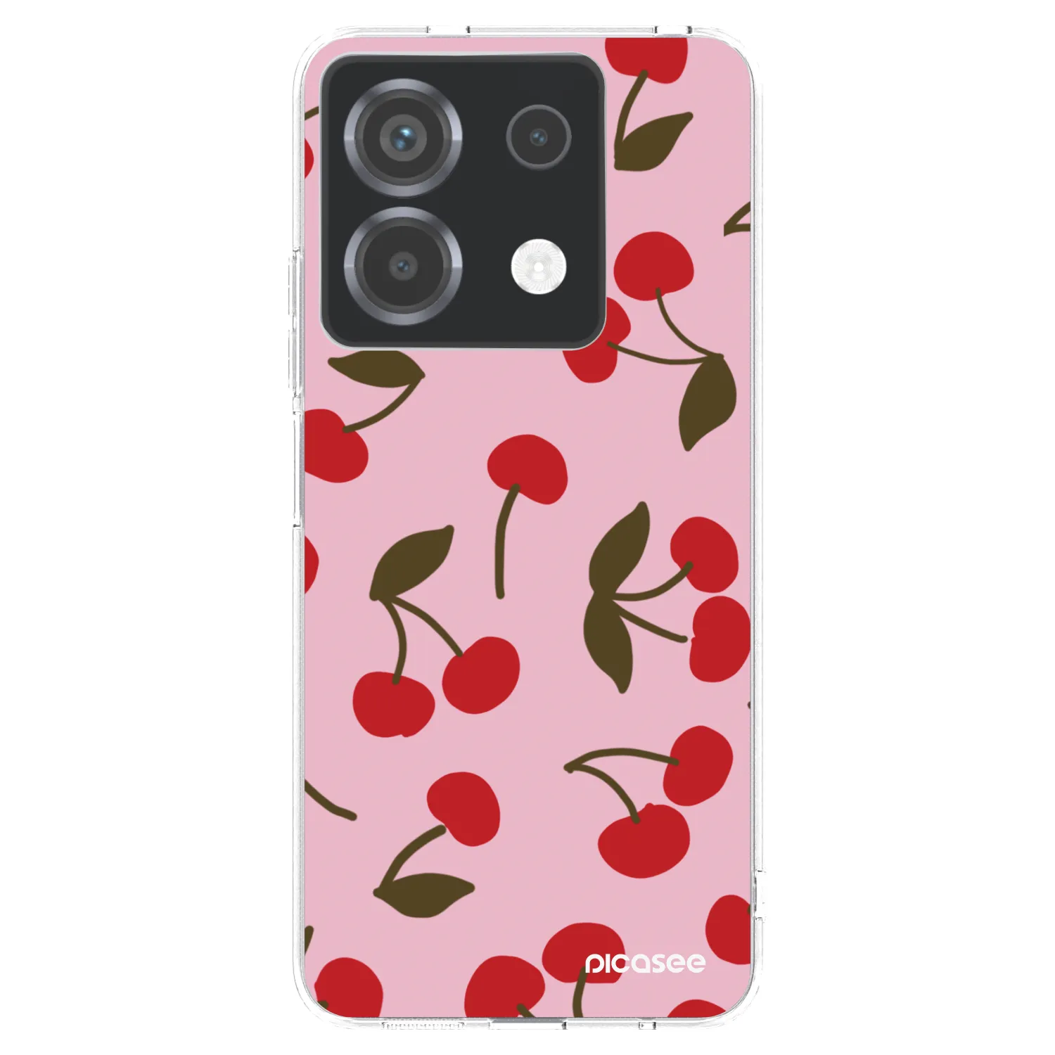 Picasee husă transparentă din silicon pentru Xiaomi Poco X6 - Cherry
