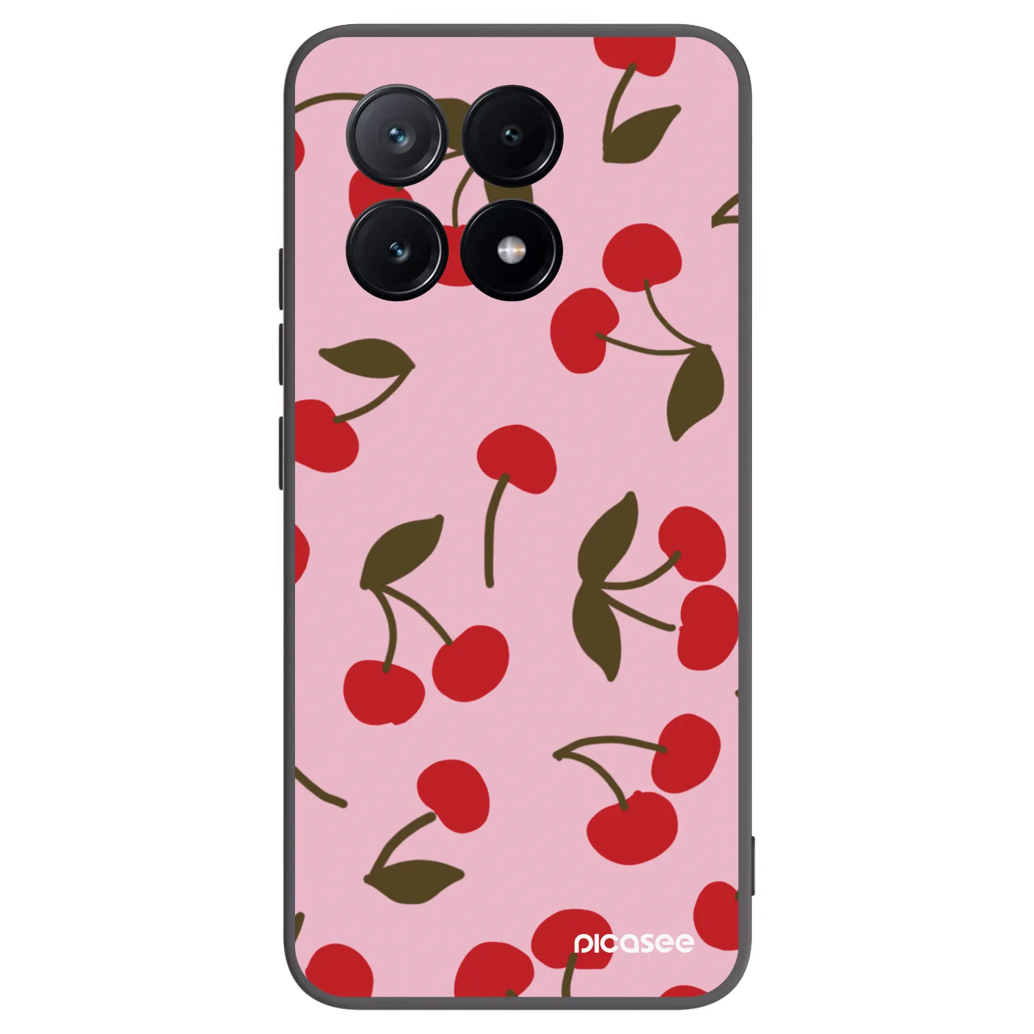 Picasee husă neagră din silicon pentru Xiaomi Poco X6 Pro - Cherry