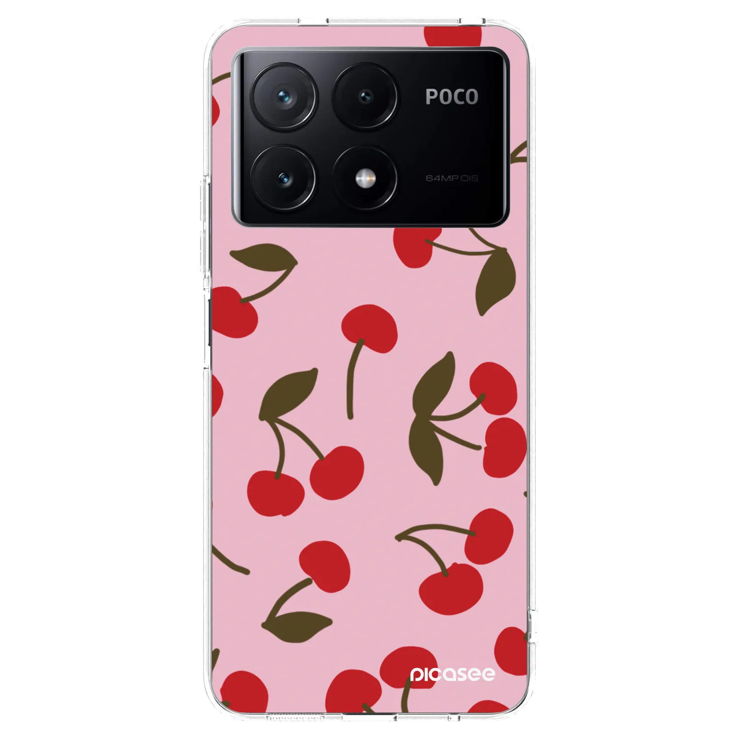 Picasee husă transparentă din silicon pentru Xiaomi Poco X6 Pro - Cherry