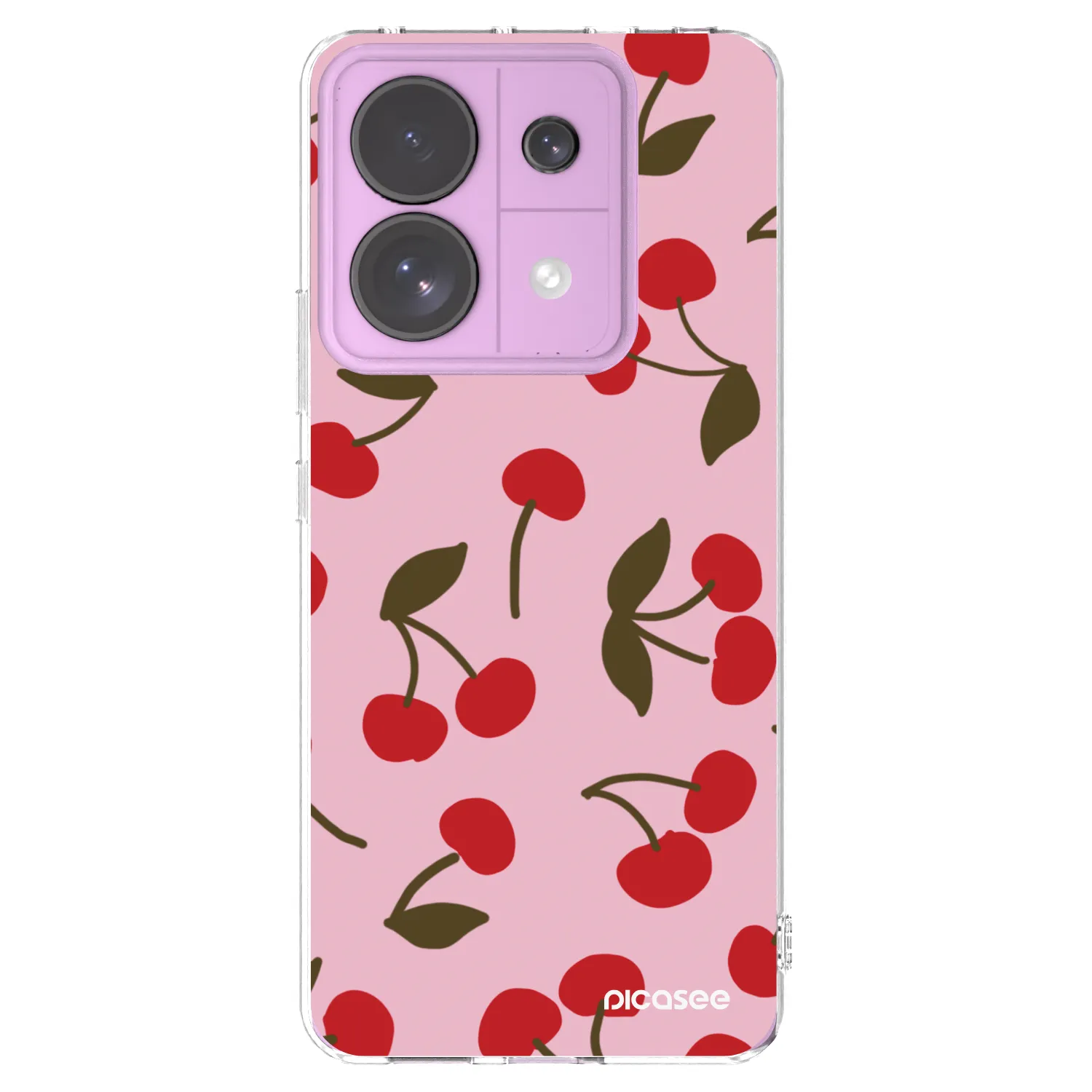 Picasee husă transparentă din silicon pentru Xiaomi Redmi Note 13 Pro 5G - Cherry