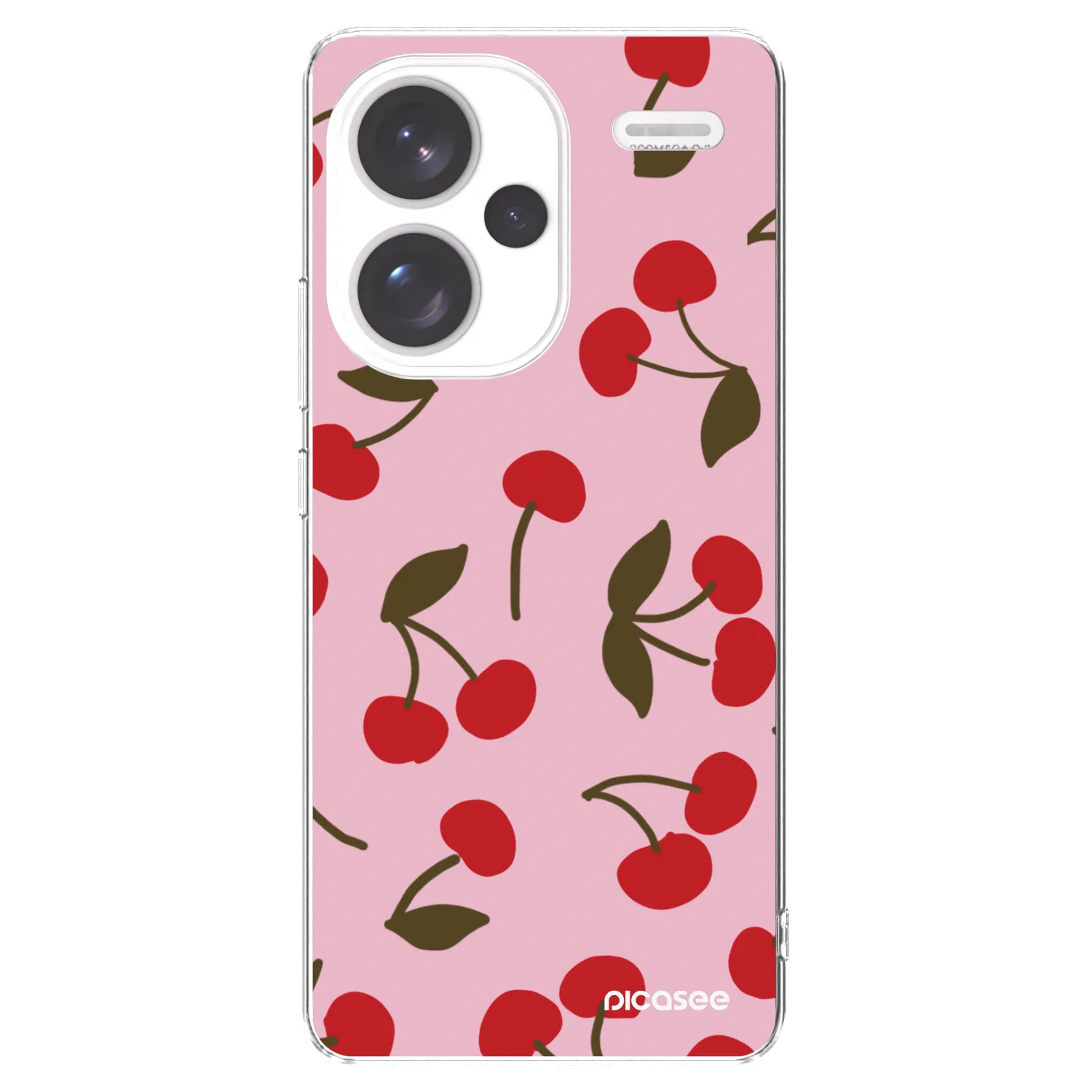 Picasee husă transparentă din silicon pentru Xiaomi Redmi Note 13 Pro+ 5G - Cherry