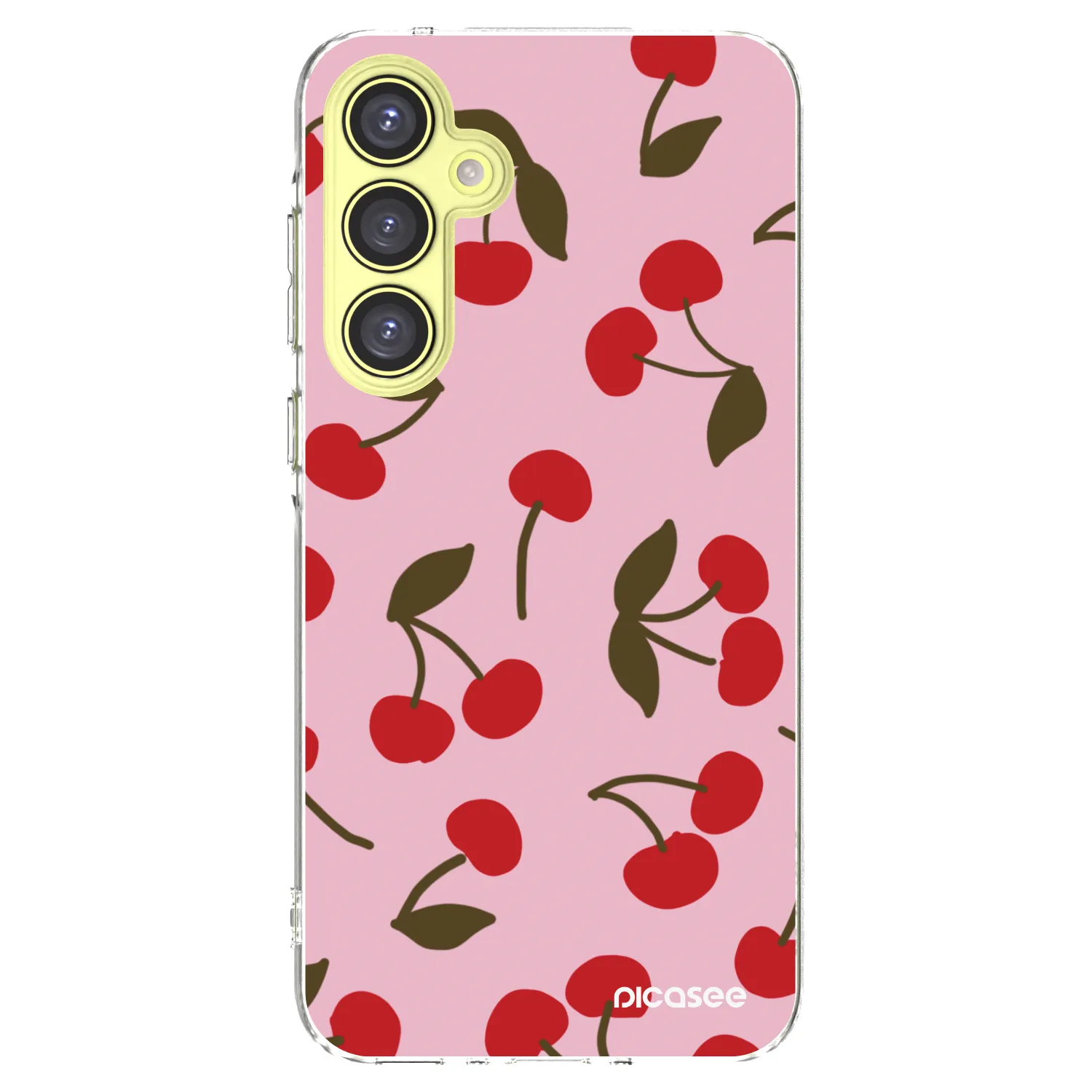 Picasee husă transparentă din silicon pentru Samsung Galaxy A35 5G A356B - Cherry
