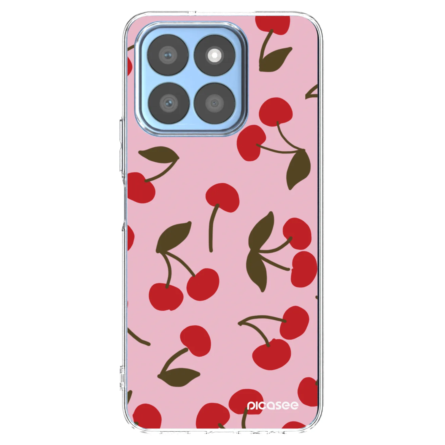 Picasee husă transparentă din silicon pentru Honor X8b - Cherry