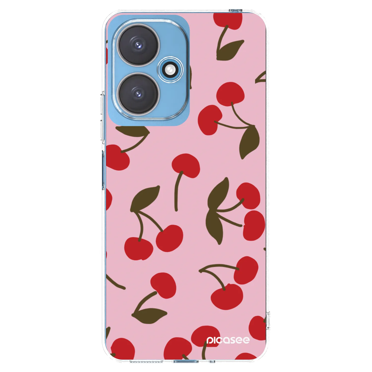 Picasee husă transparentă din silicon pentru Xiaomi Redmi 13C 5G - Cherry