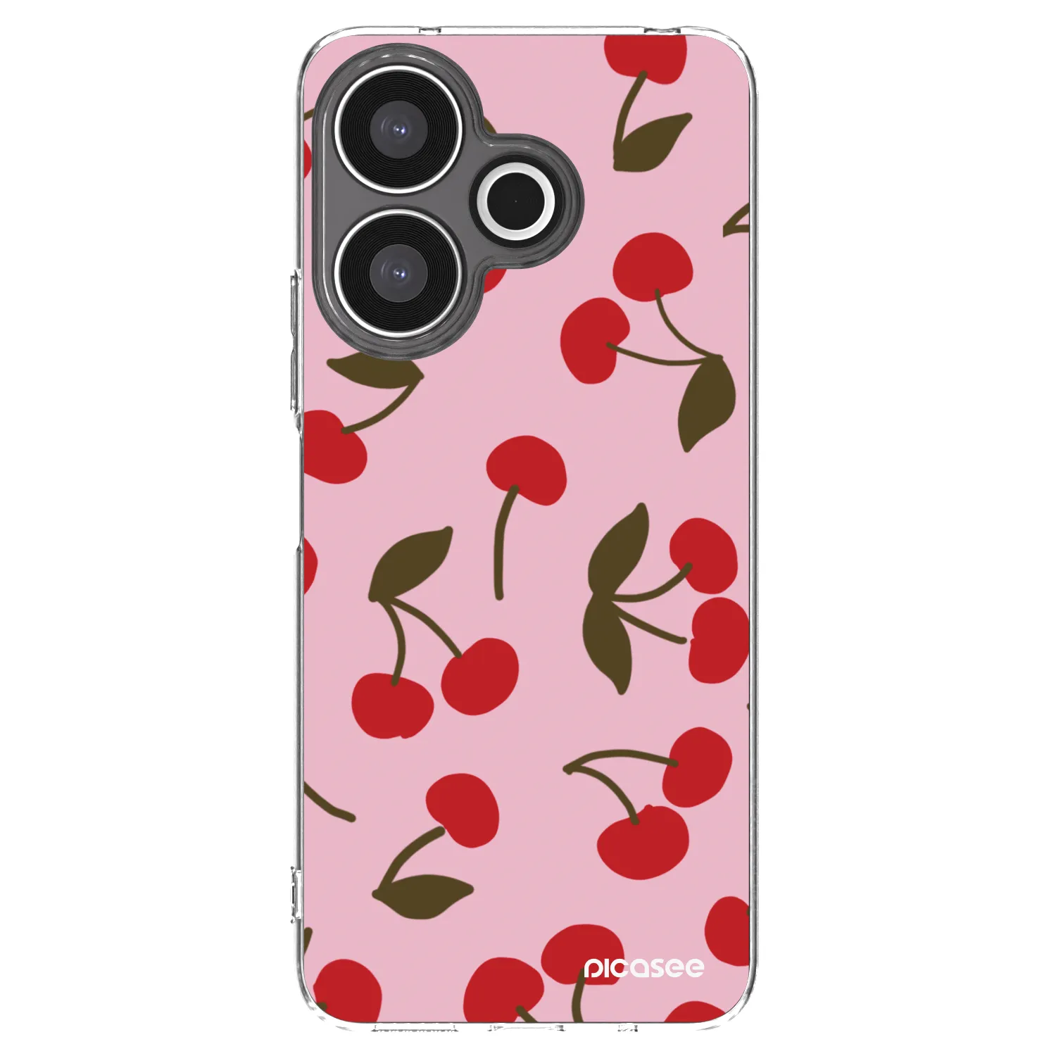 Picasee husă transparentă din silicon pentru Xiaomi Redmi 13 4G - Cherry