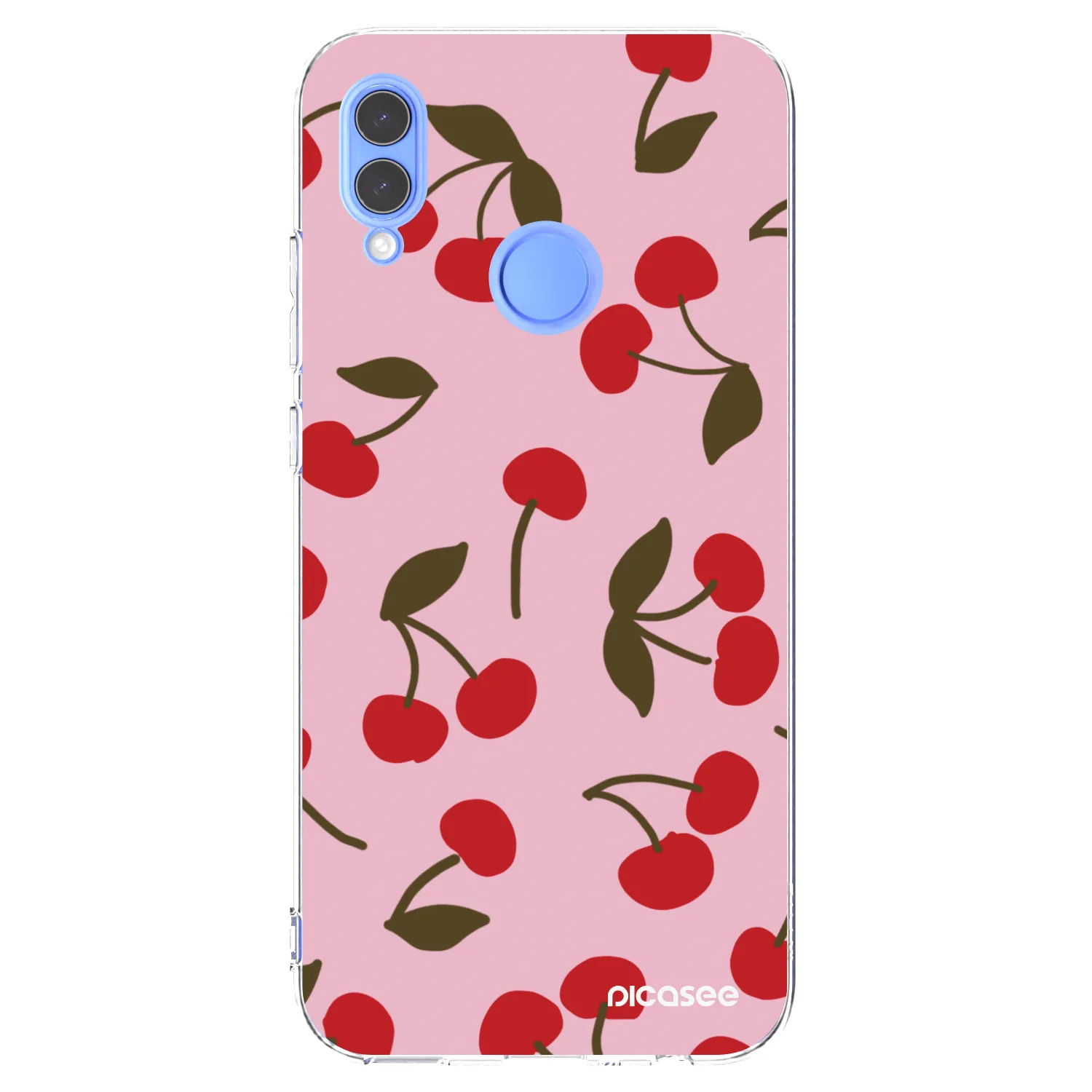 Picasee husă transparentă din silicon pentru Honor 10 Lite - Cherry