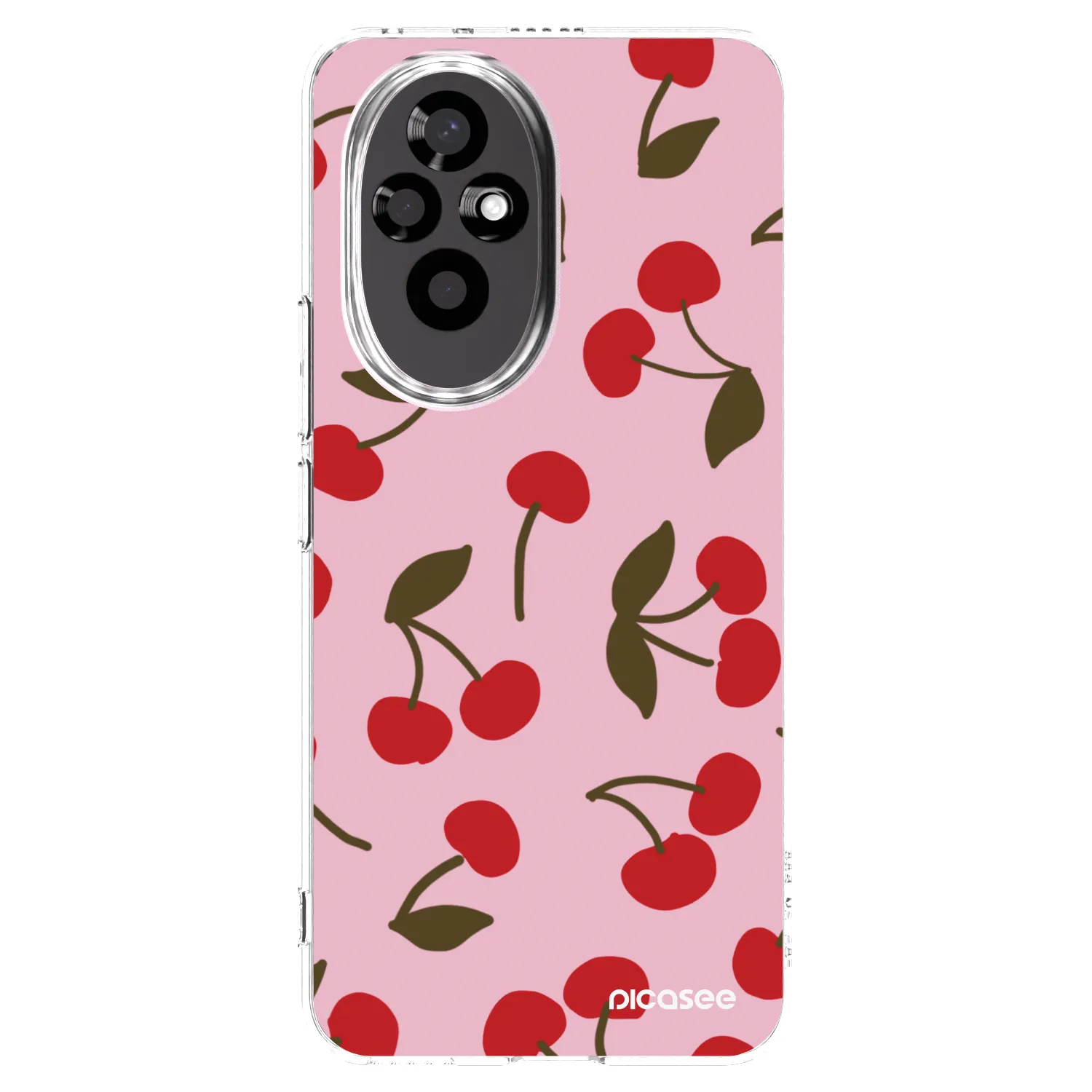 Picasee husă transparentă din silicon pentru Honor 200 5G - Cherry