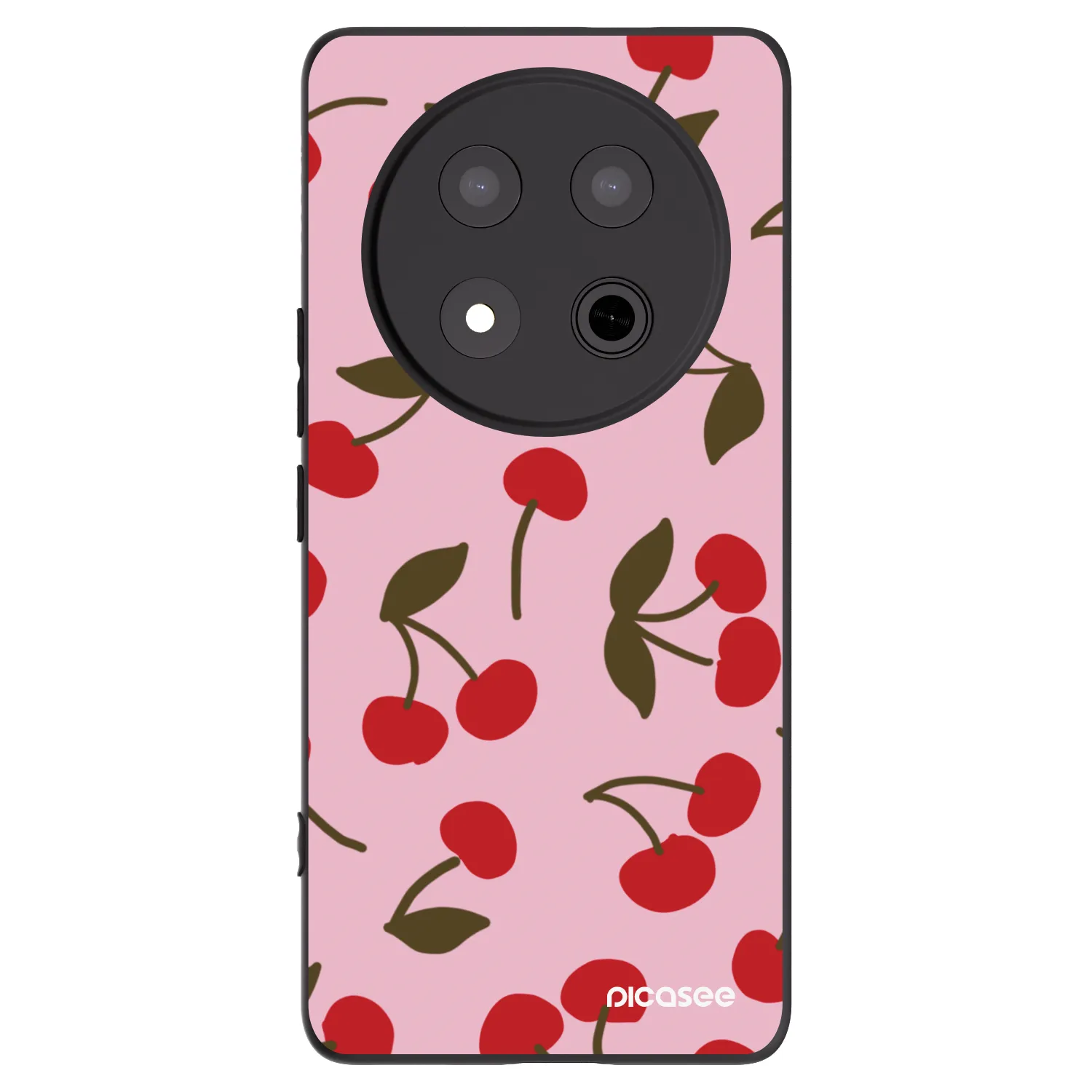 Picasee husă neagră din silicon pentru Honor Magic7 Lite 5G - Cherry