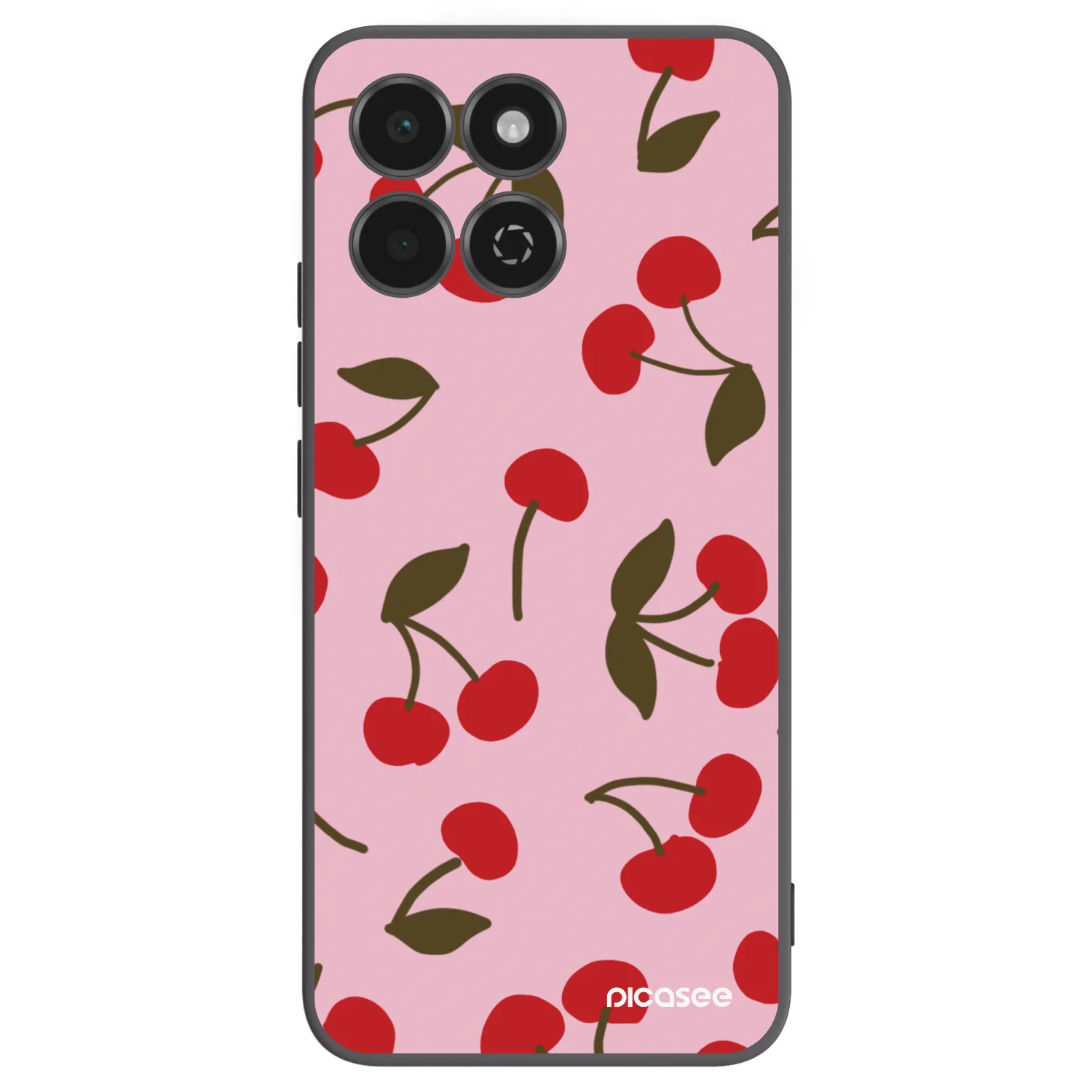 Picasee husă neagră din silicon pentru Honor 200 Smart 5G - Cherry