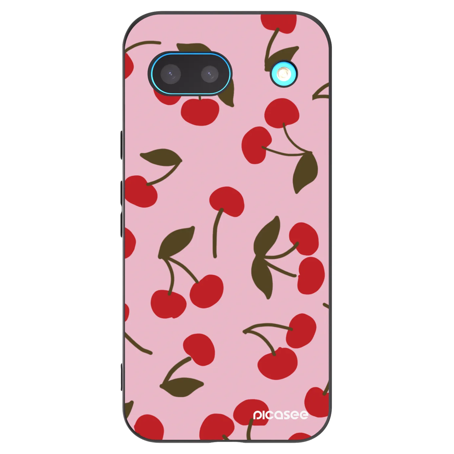 Picasee husă neagră din silicon pentru Google Pixel 8 - Cherry