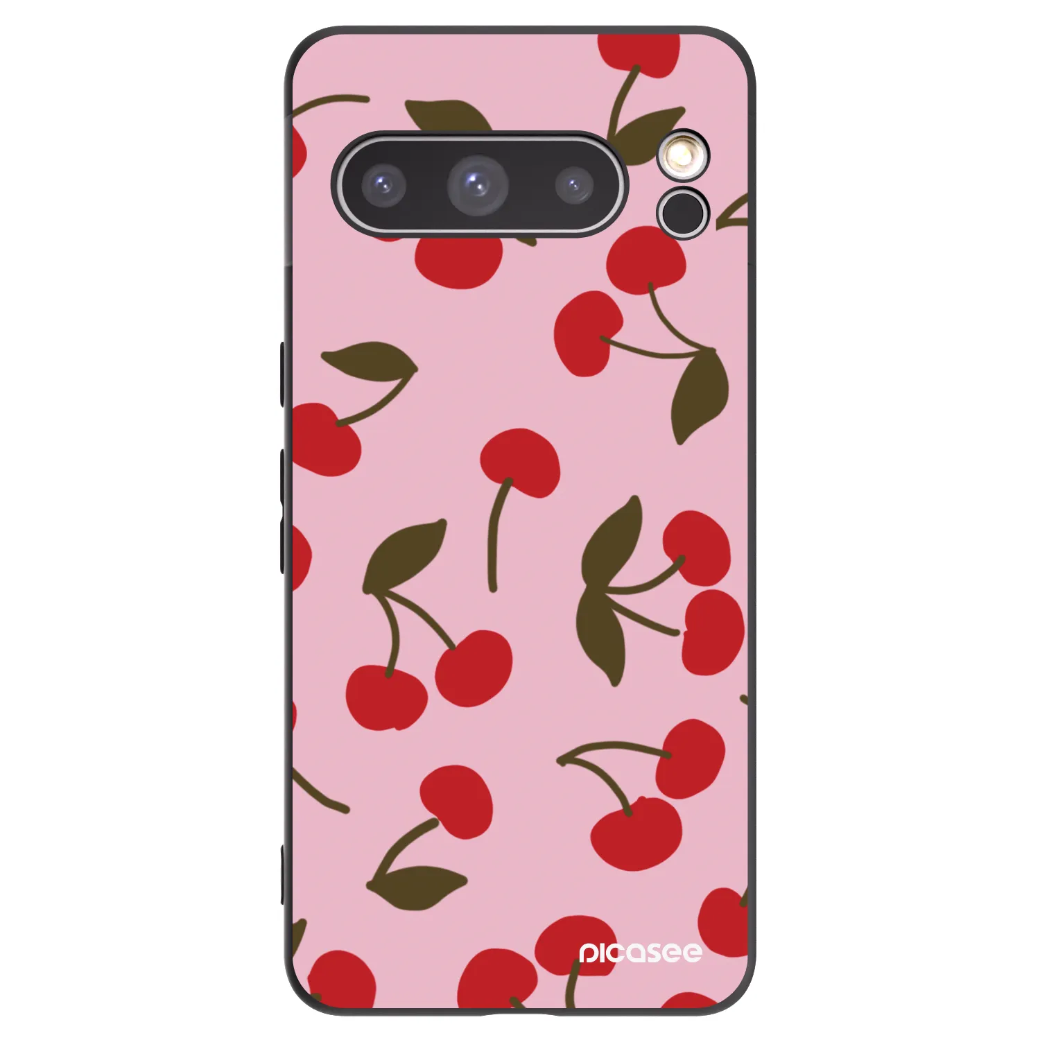 Picasee husă neagră din silicon pentru Google Pixel 8 Pro - Cherry