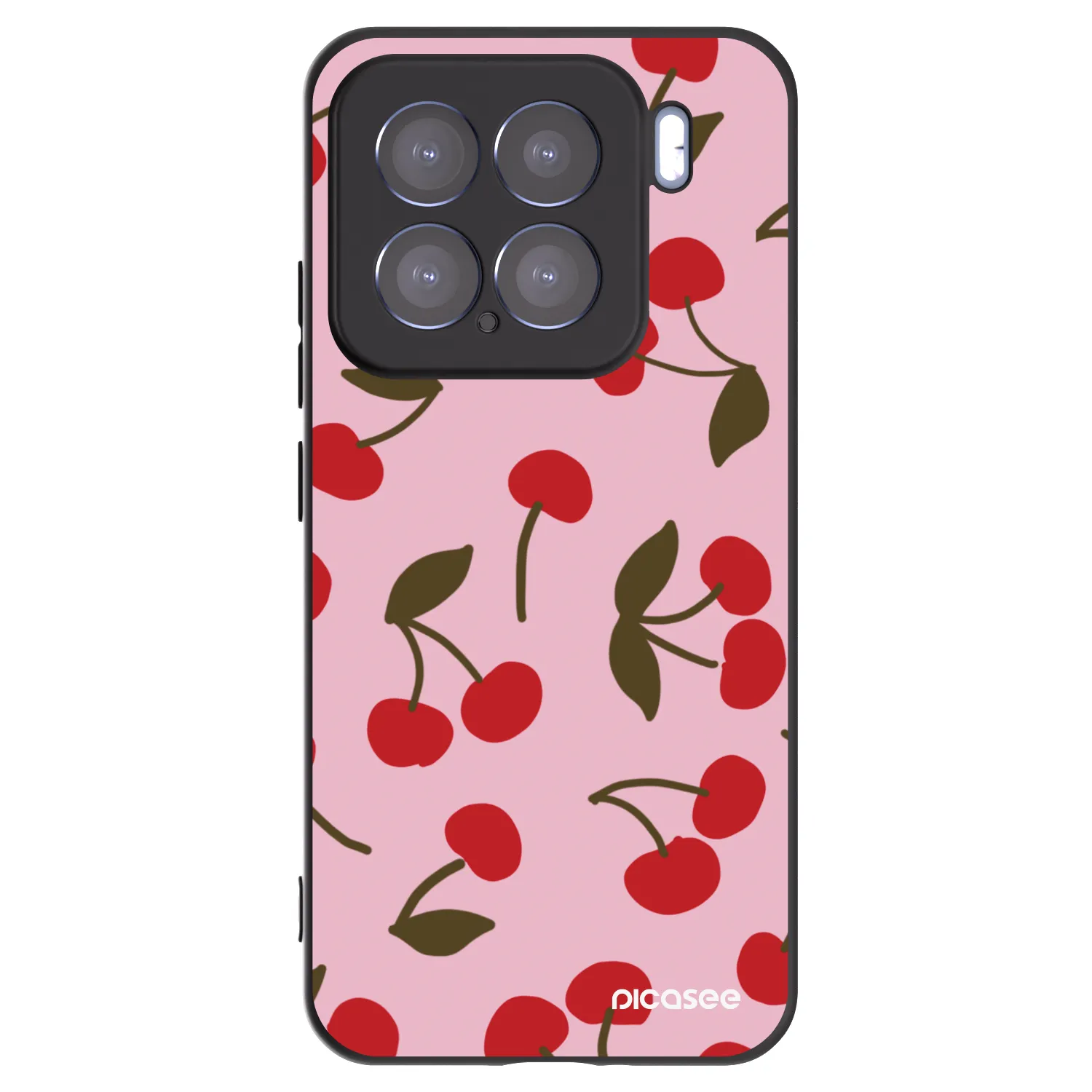 Picasee husă neagră din silicon pentru Xiaomi 15 - Cherry