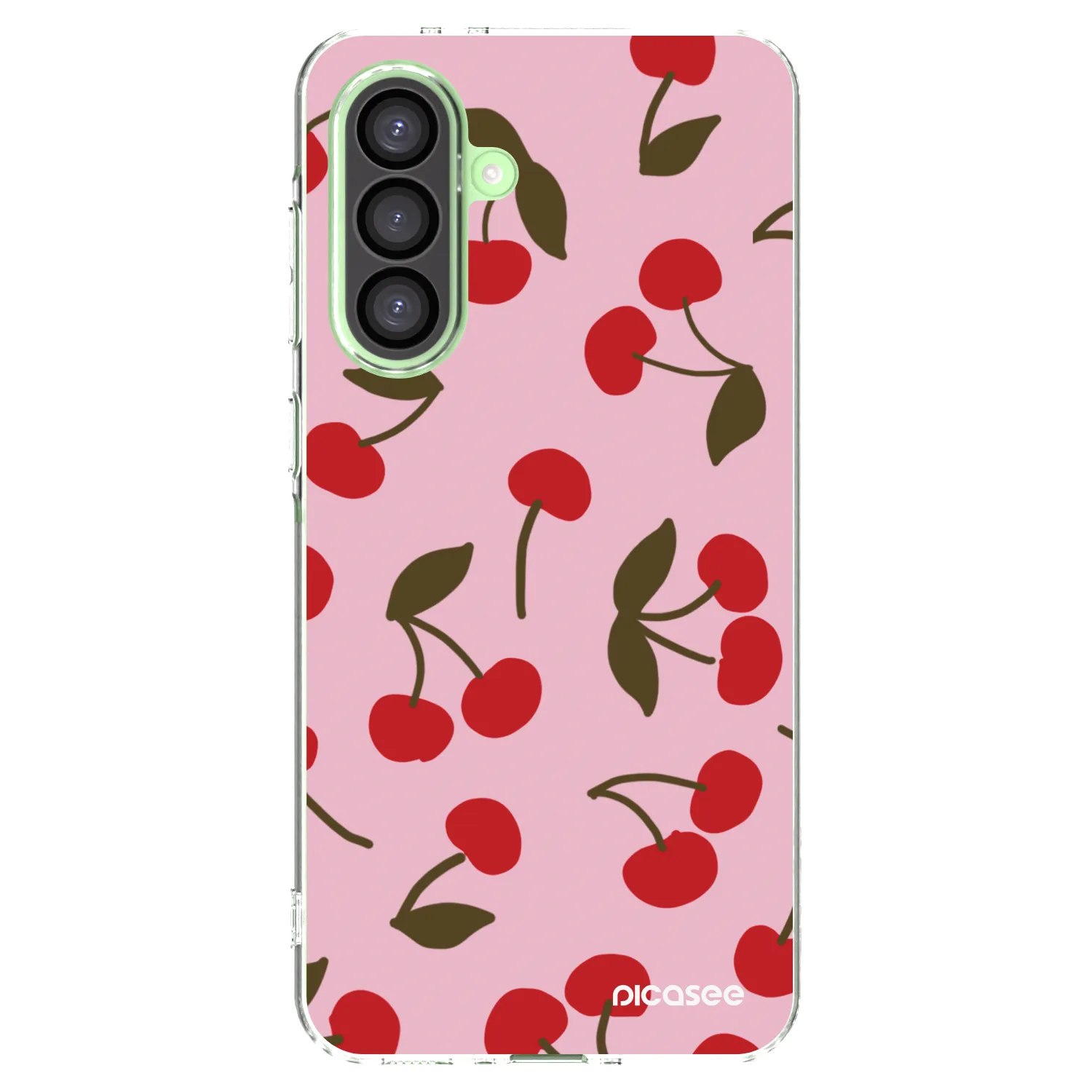 Picasee husă transparentă din silicon pentru Samsung Galaxy A26 5G A266B - Cherry