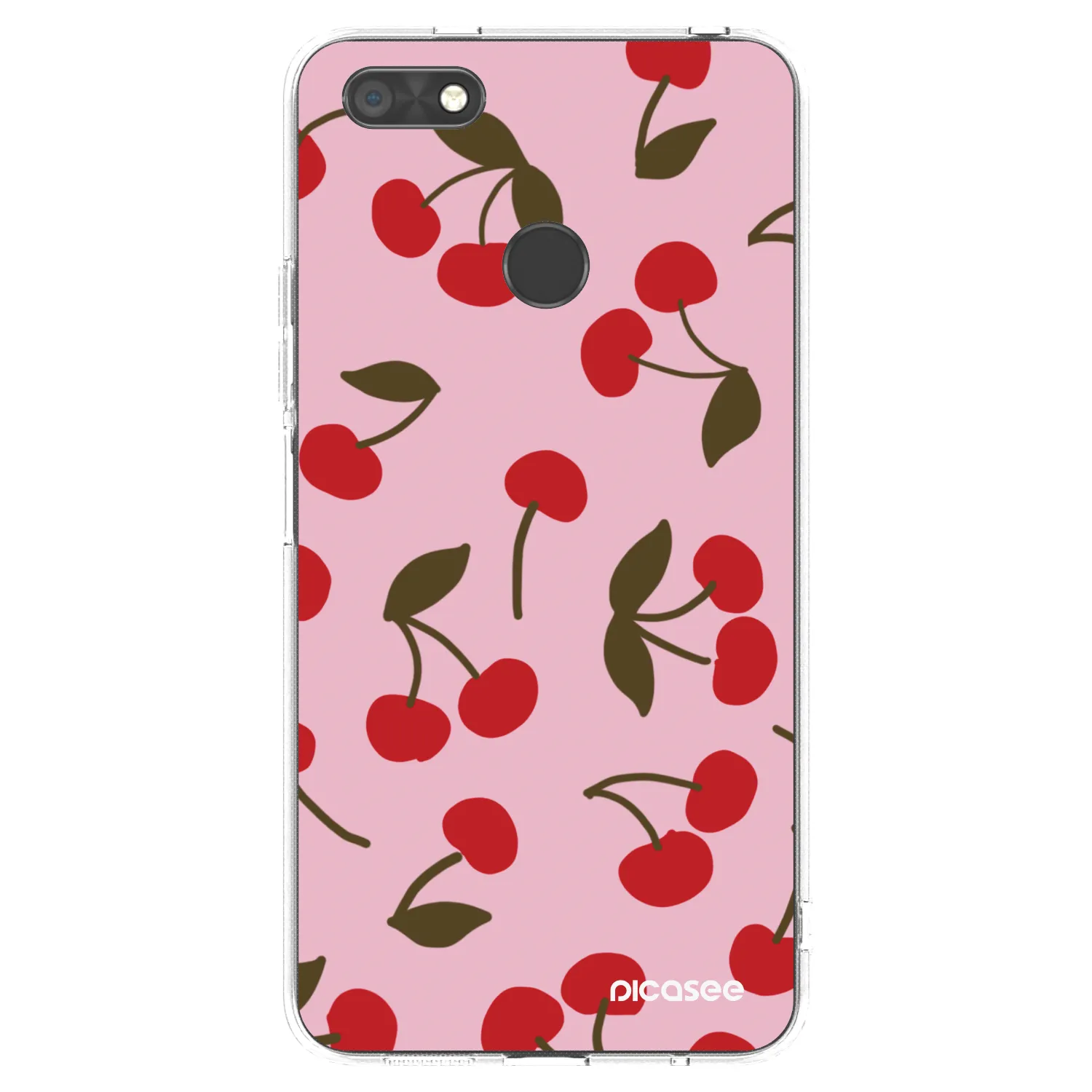 Picasee husă transparentă din silicon pentru Huawei P9 Lite Mini - Cherry