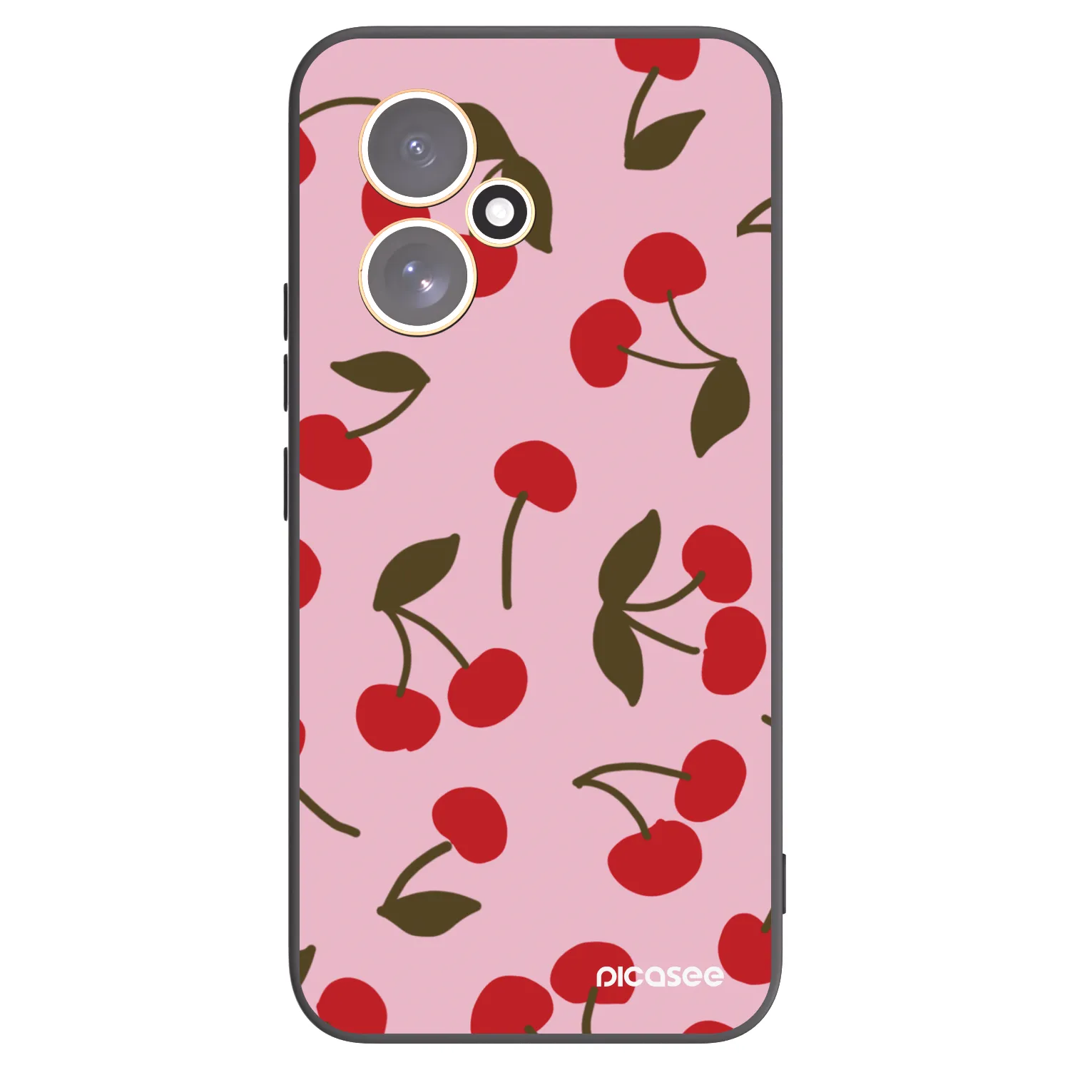 Picasee husă neagră din silicon pentru Honor 400 5G - Cherry