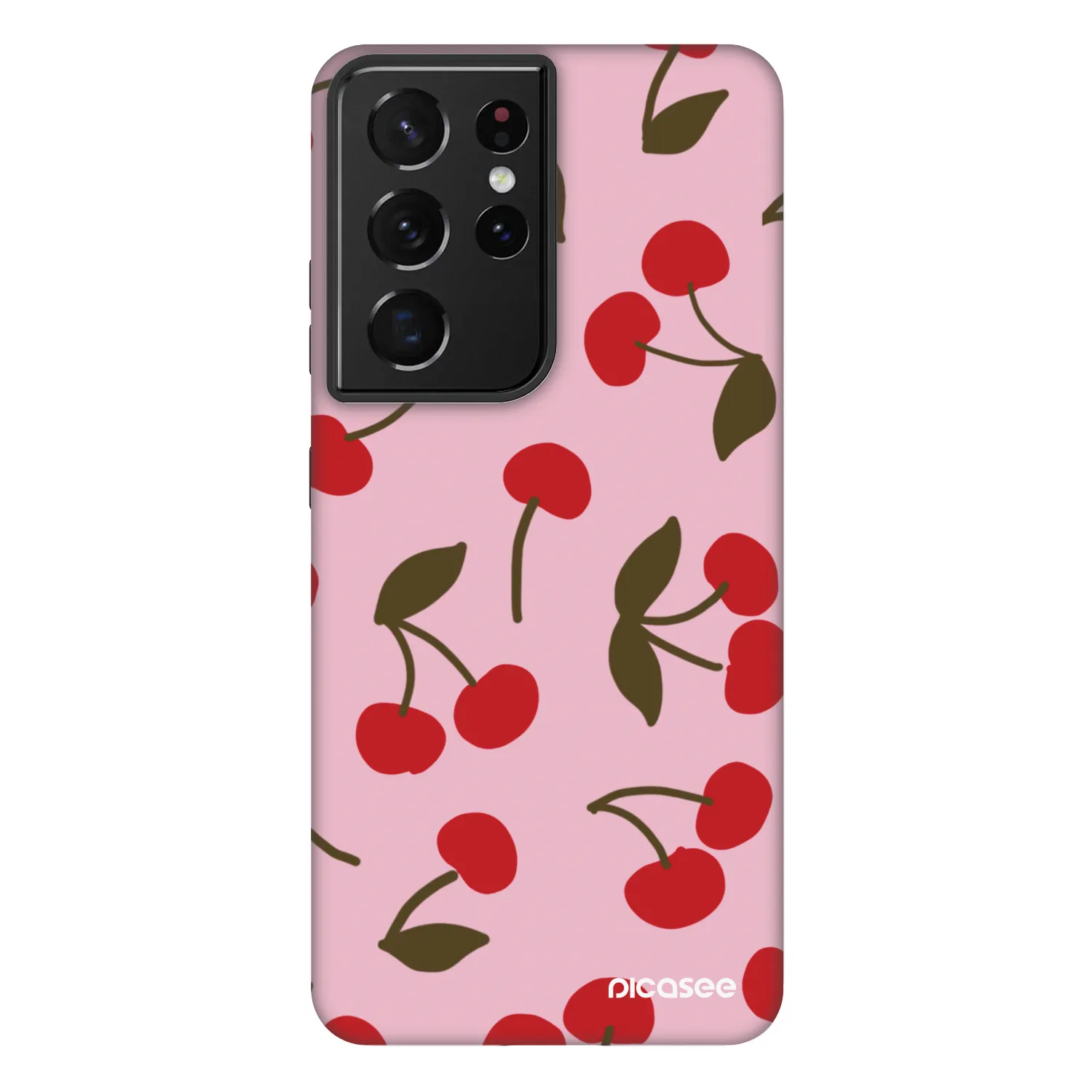 Picasee Fashion Case pentru Samsung Galaxy S21 Ultra 5G G998B - Cherry