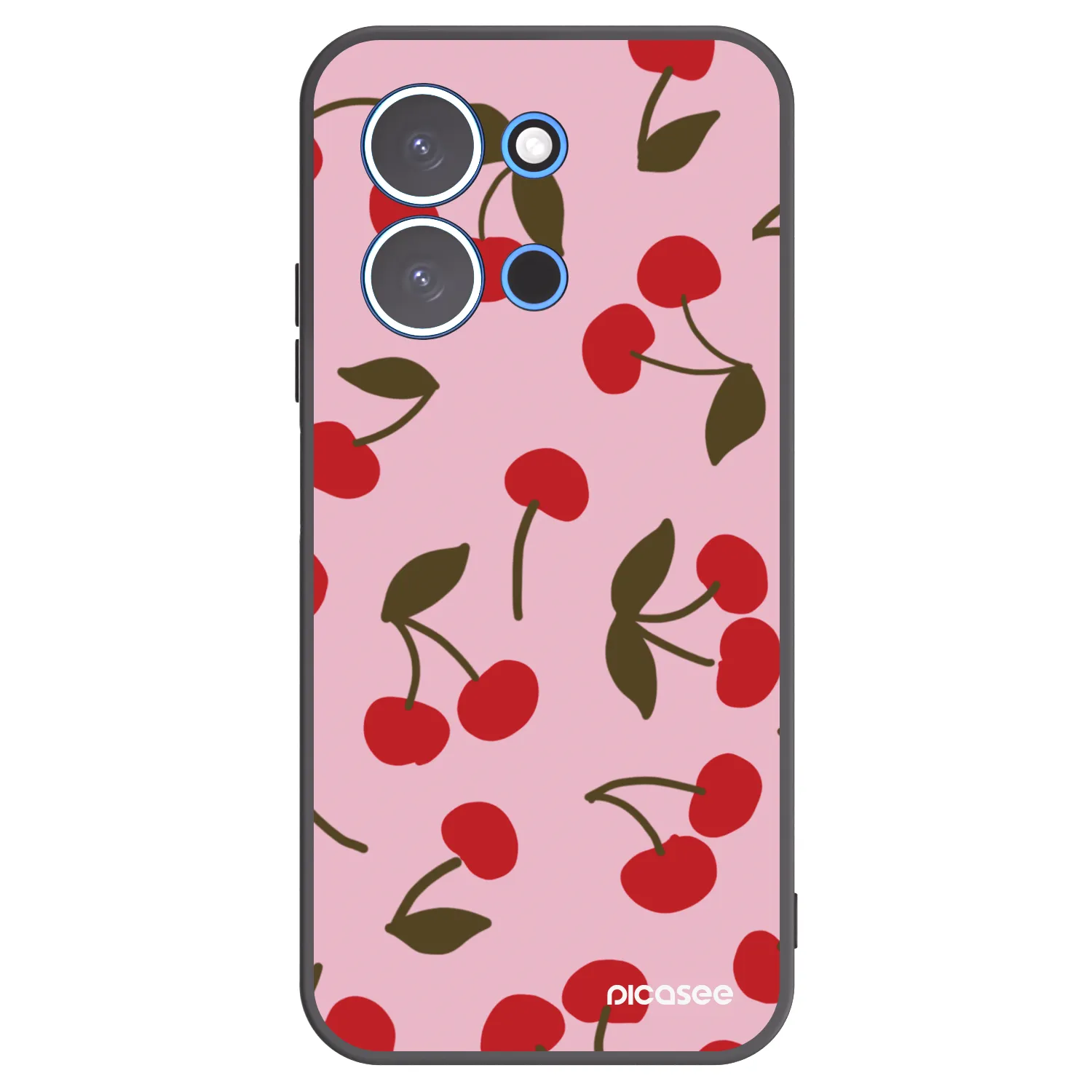 Picasee husă neagră din silicon pentru Xiaomi Redmi 15C 4G - Cherry