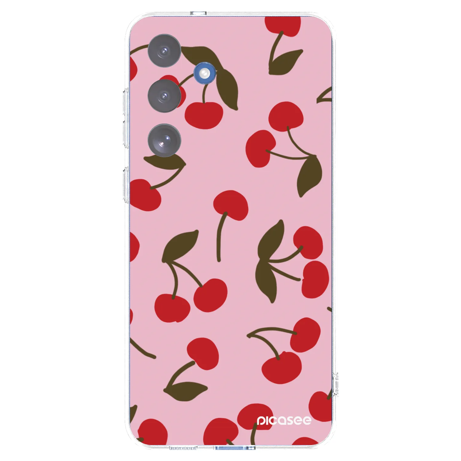 Picasee husă transparentă din silicon pentru Samsung Galaxy S25 FE 5G - Cherry