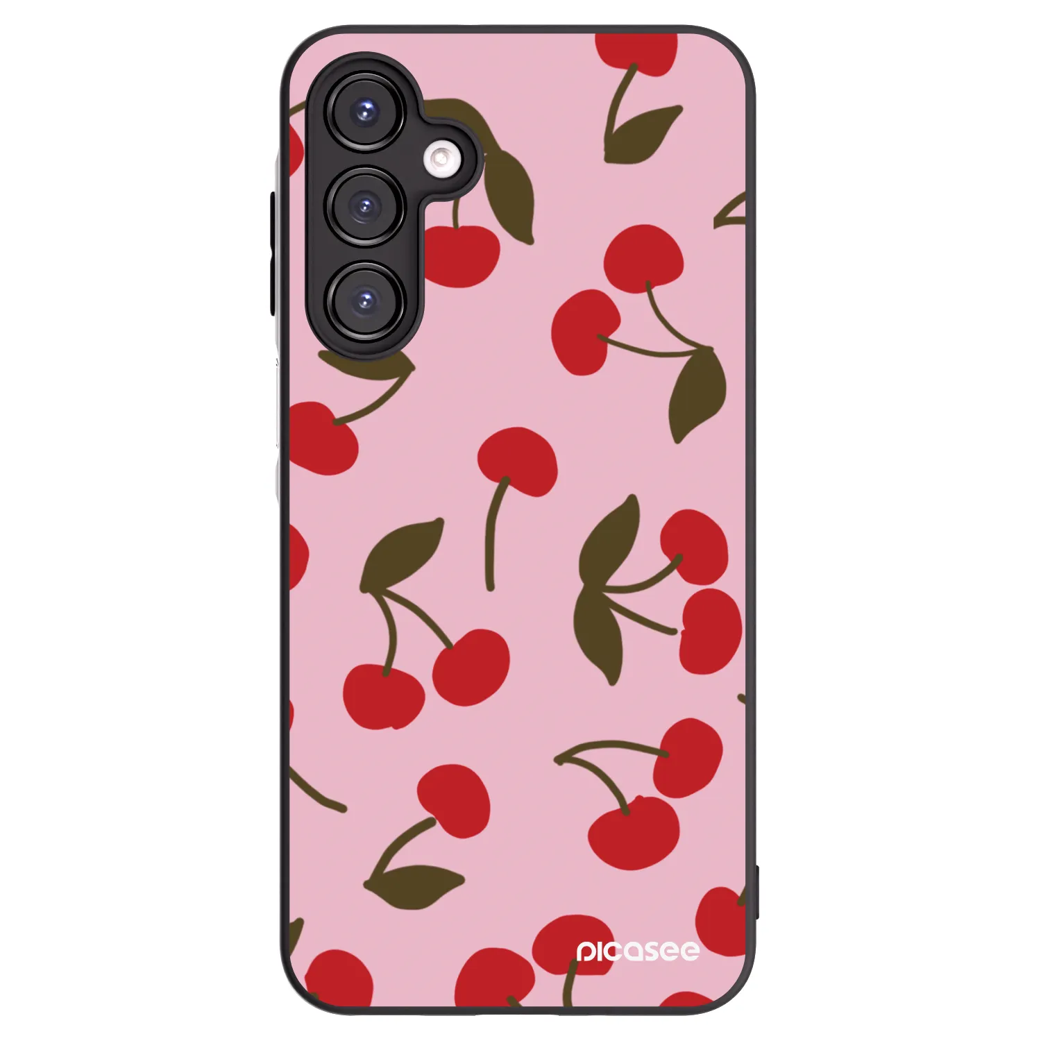 Picasee husă neagră din silicon pentru Samsung Galaxy A16 4G - Cherry