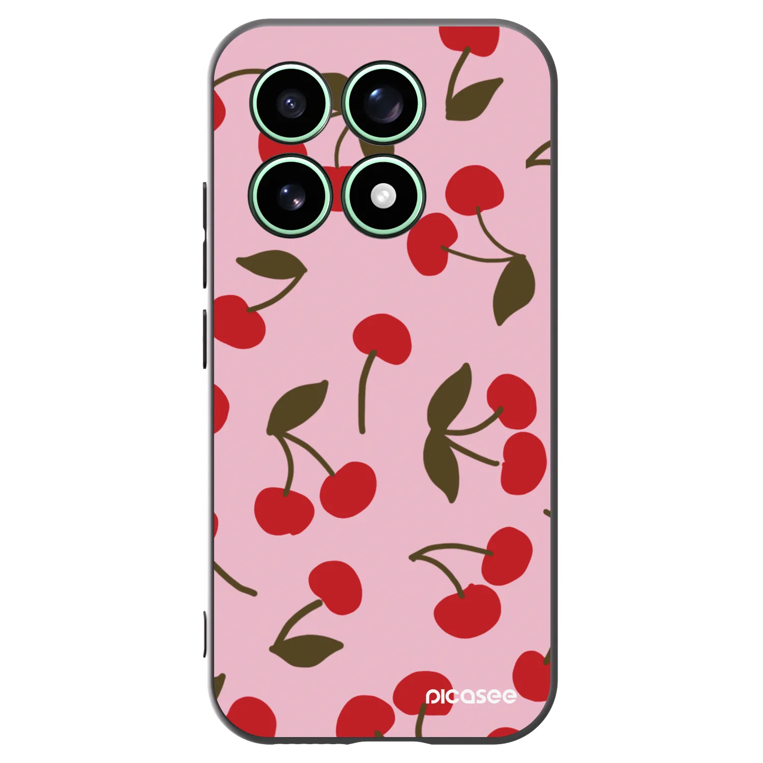 Picasee husă neagră din silicon pentru Xiaomi 17 - Cherry