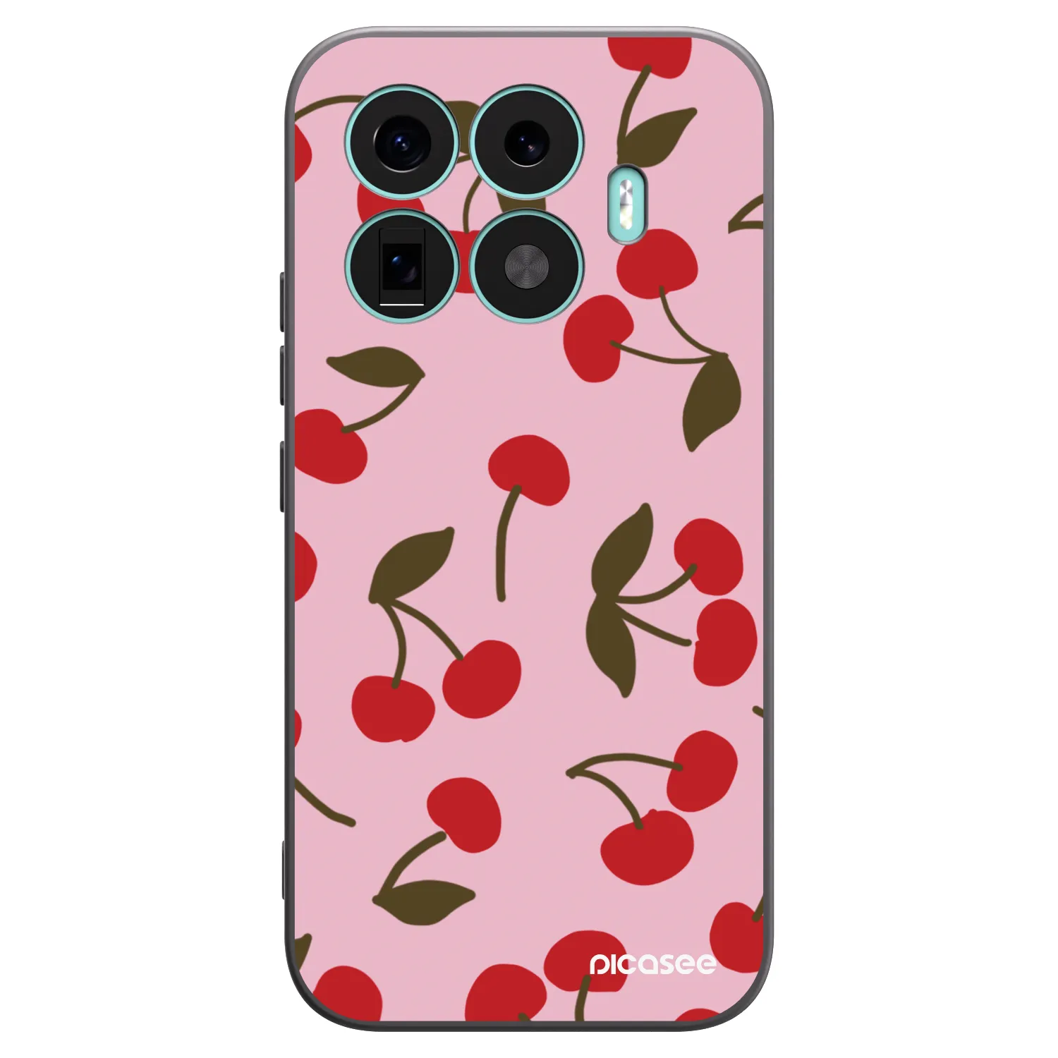 Picasee husă neagră din silicon pentru Xiaomi 17T - Cherry