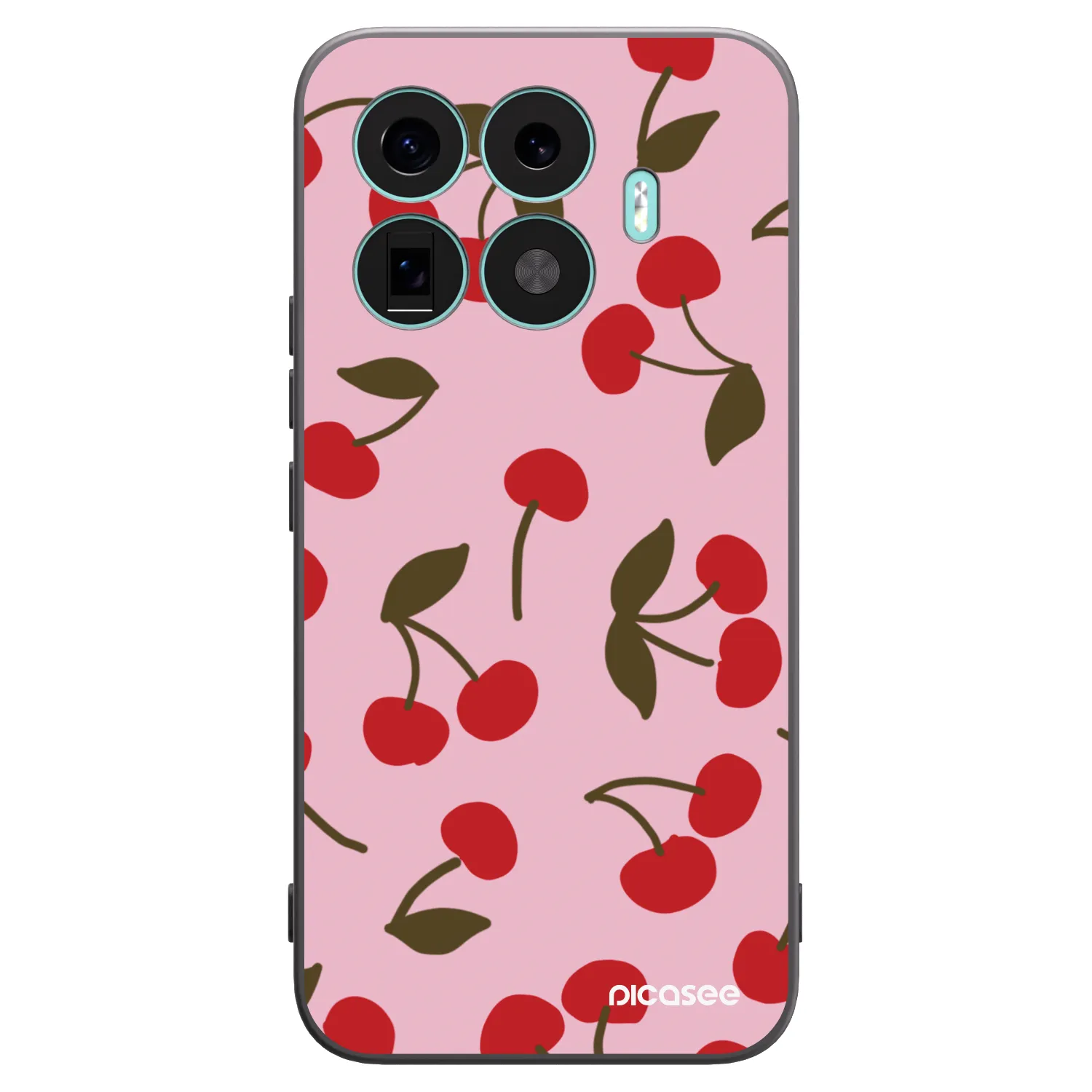 Picasee husă neagră din silicon pentru Xiaomi 17T Pro - Cherry