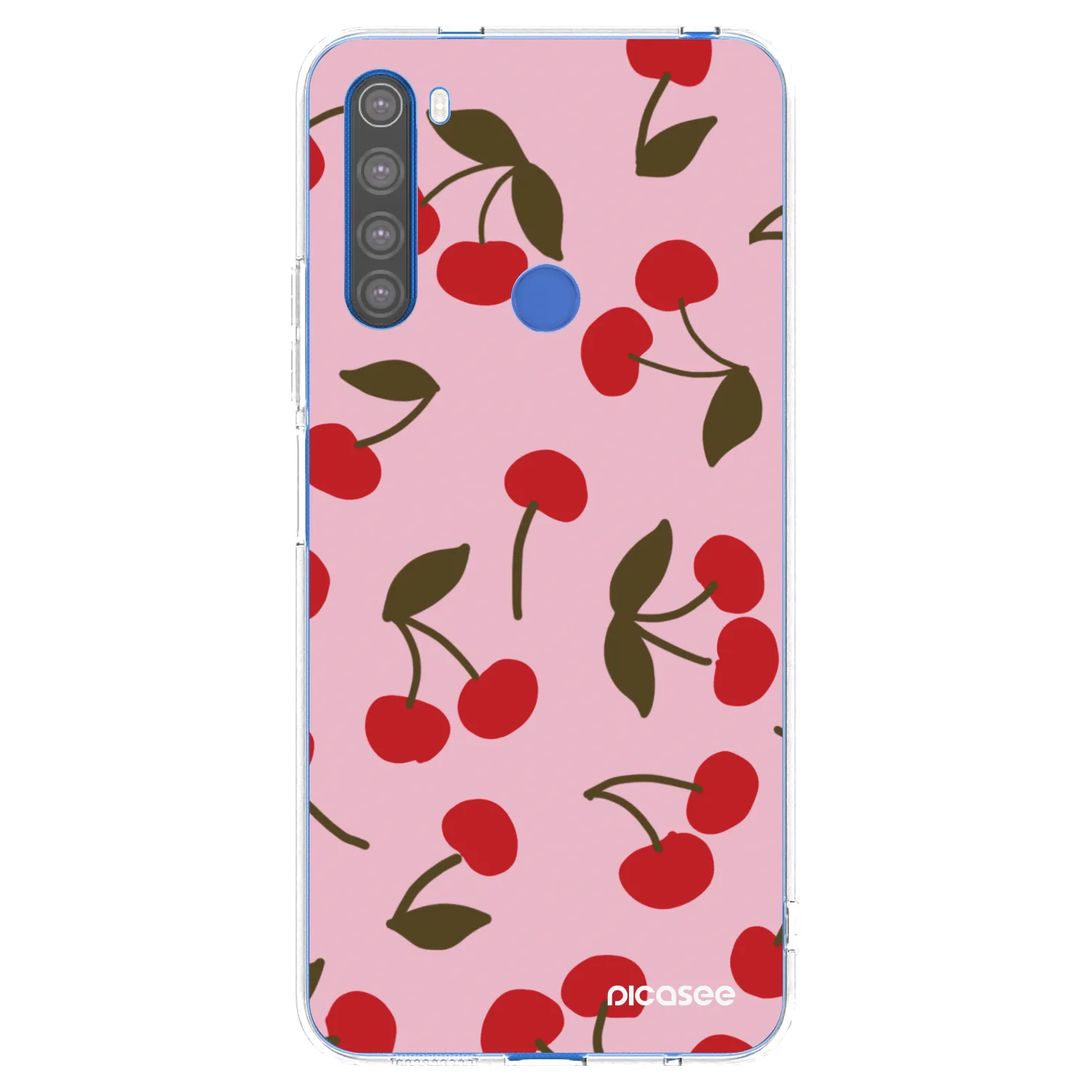 Picasee husă transparentă din silicon pentru Xiaomi Redmi Note 8T - Cherry