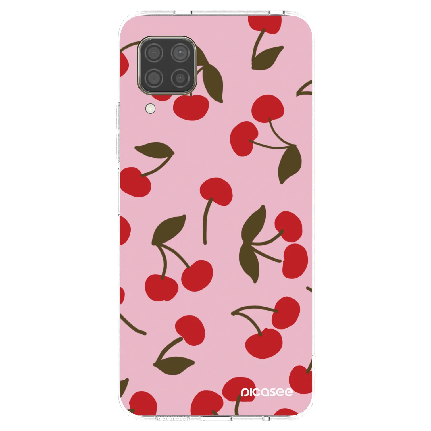 Picasee husă transparentă din silicon pentru Huawei P40 Lite - Cherry