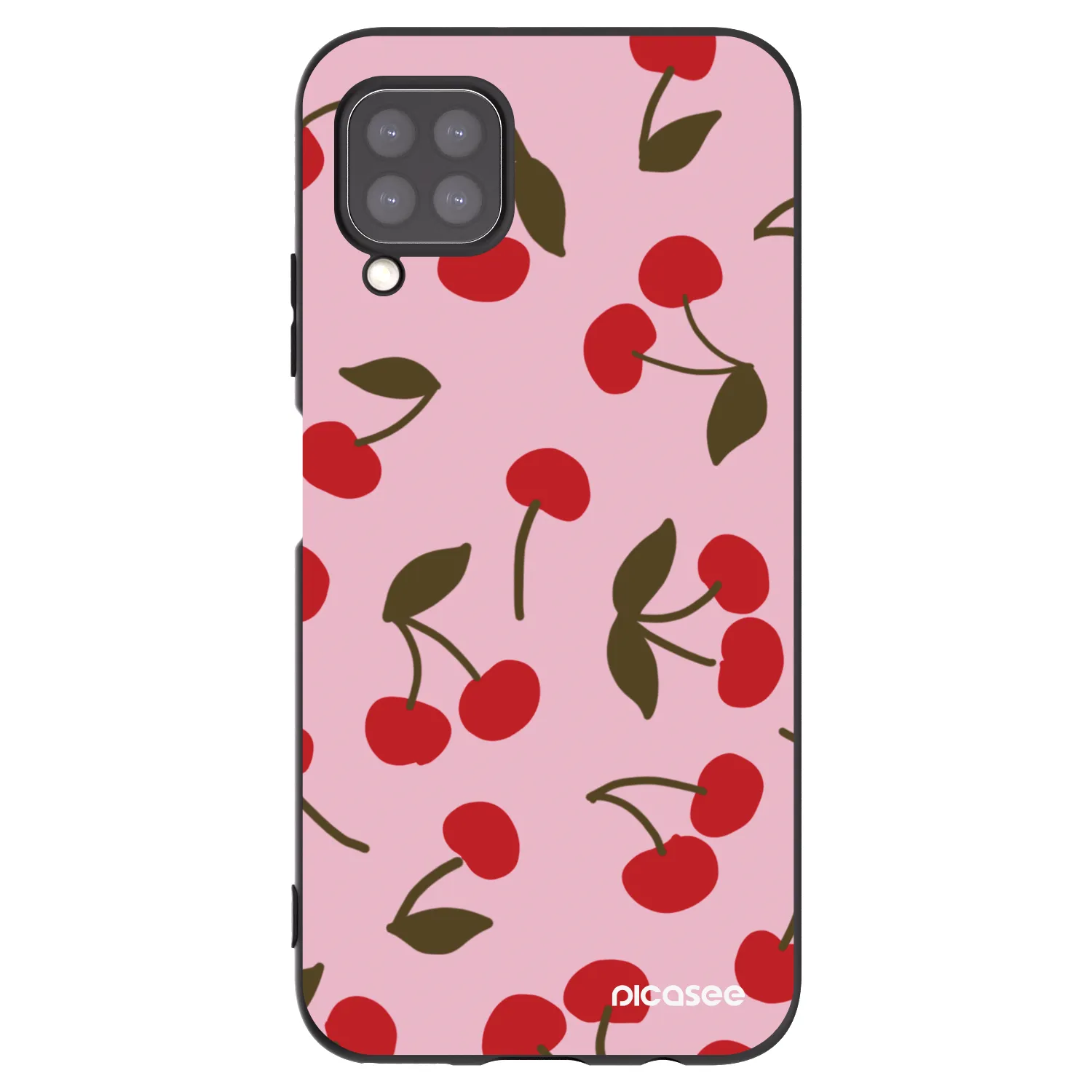 Picasee husă neagră din silicon pentru Huawei P40 Lite - Cherry