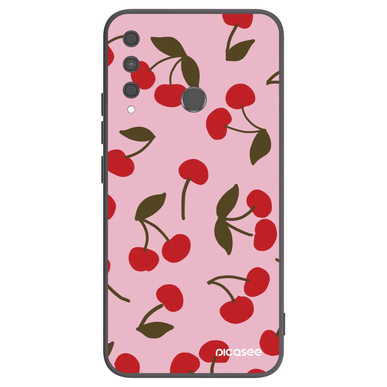 Picasee husă neagră din silicon pentru Huawei P40 Lite E - Cherry