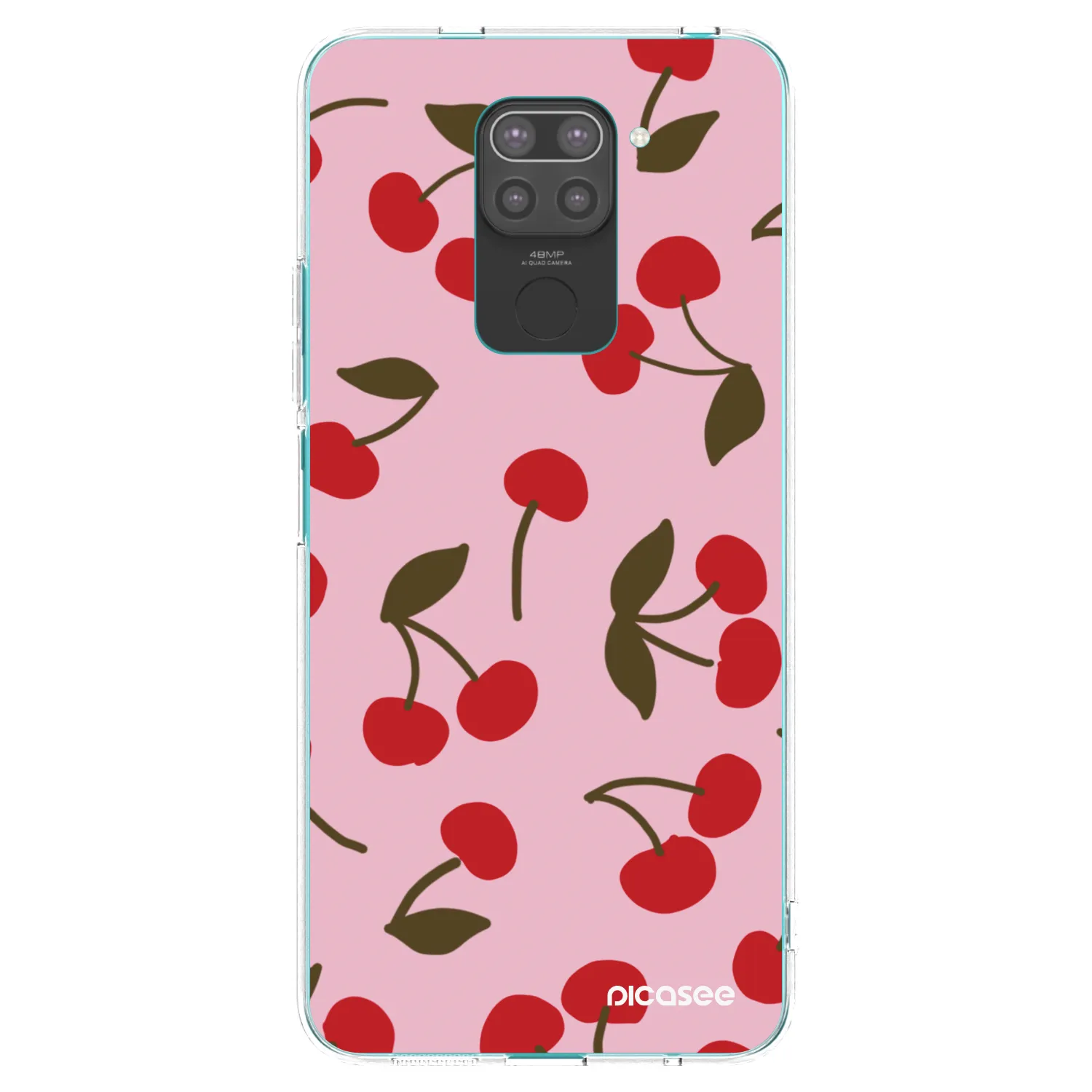 Picasee husă neagră din silicon pentru Xiaomi Redmi Note 9 - Cherry
