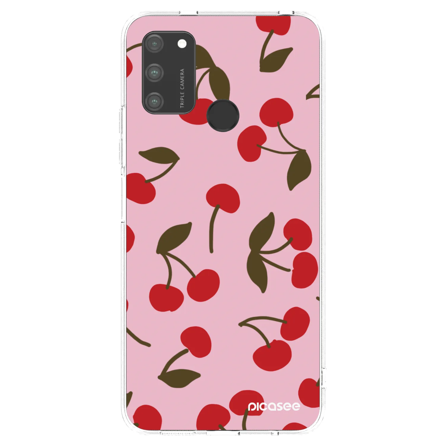 Picasee husă transparentă din silicon pentru Honor 9A - Cherry